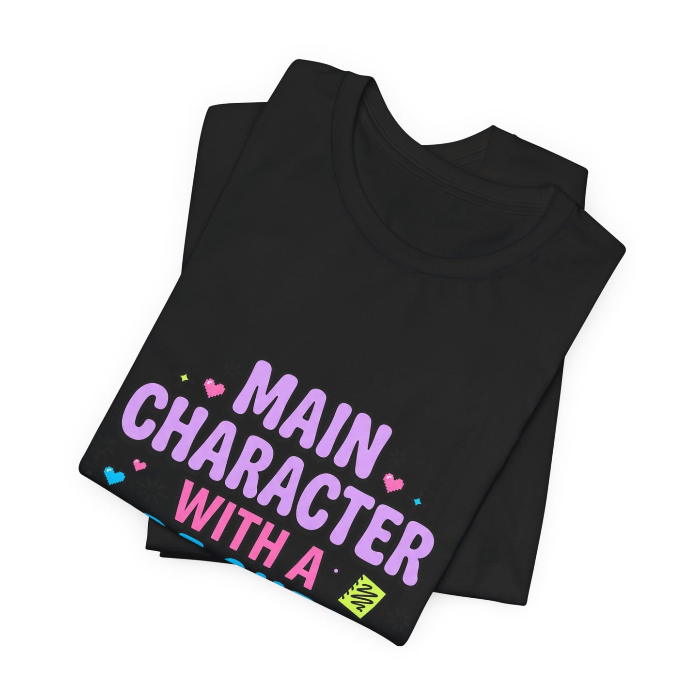 Main Character With A Side Quest Tee | Gen Z Sassy Sarcastic Aesthetic