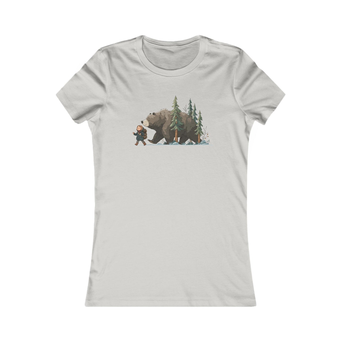 I Choose the Bear Women's Tee - Feminist Statement Shirt