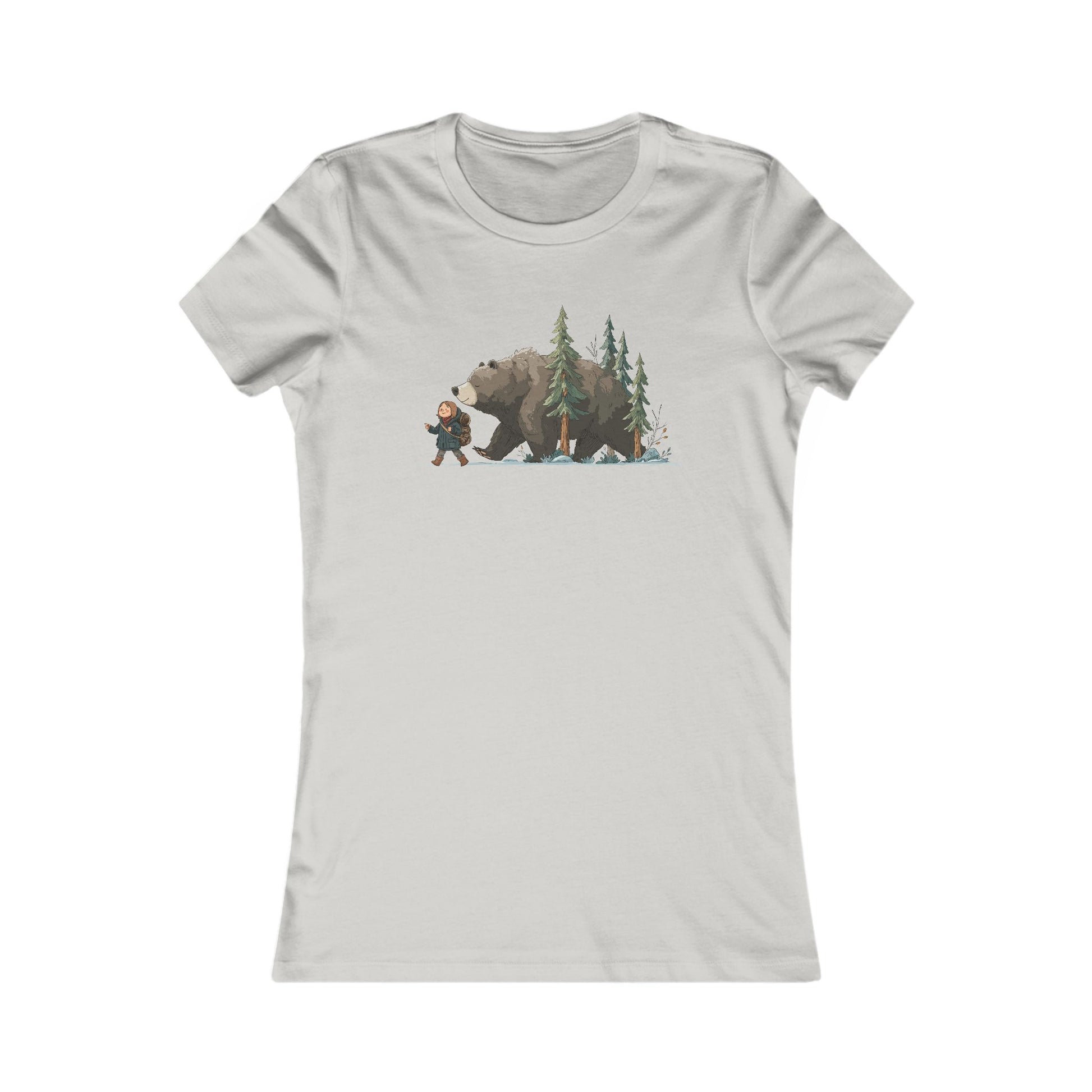 I Choose the Bear Women's Tee - Feminist Statement Shirt