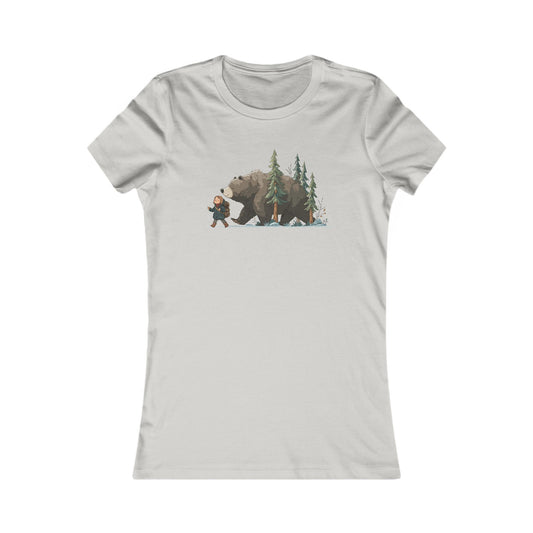 I Choose the Bear Women's Tee - Feminist Statement Shirt