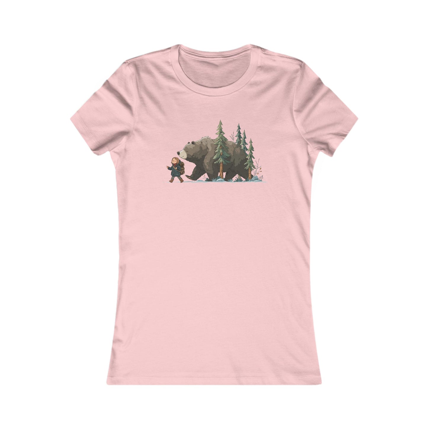 I Choose the Bear Women's Tee - Feminist Statement Shirt