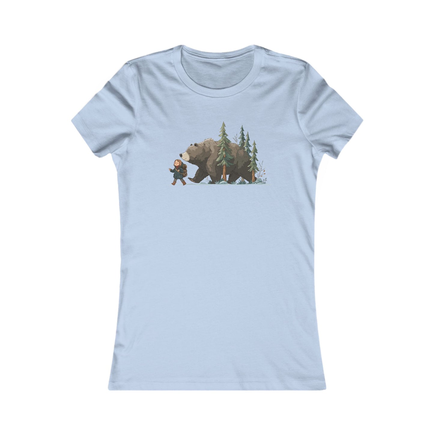 I Choose the Bear Women's Tee - Feminist Statement Shirt