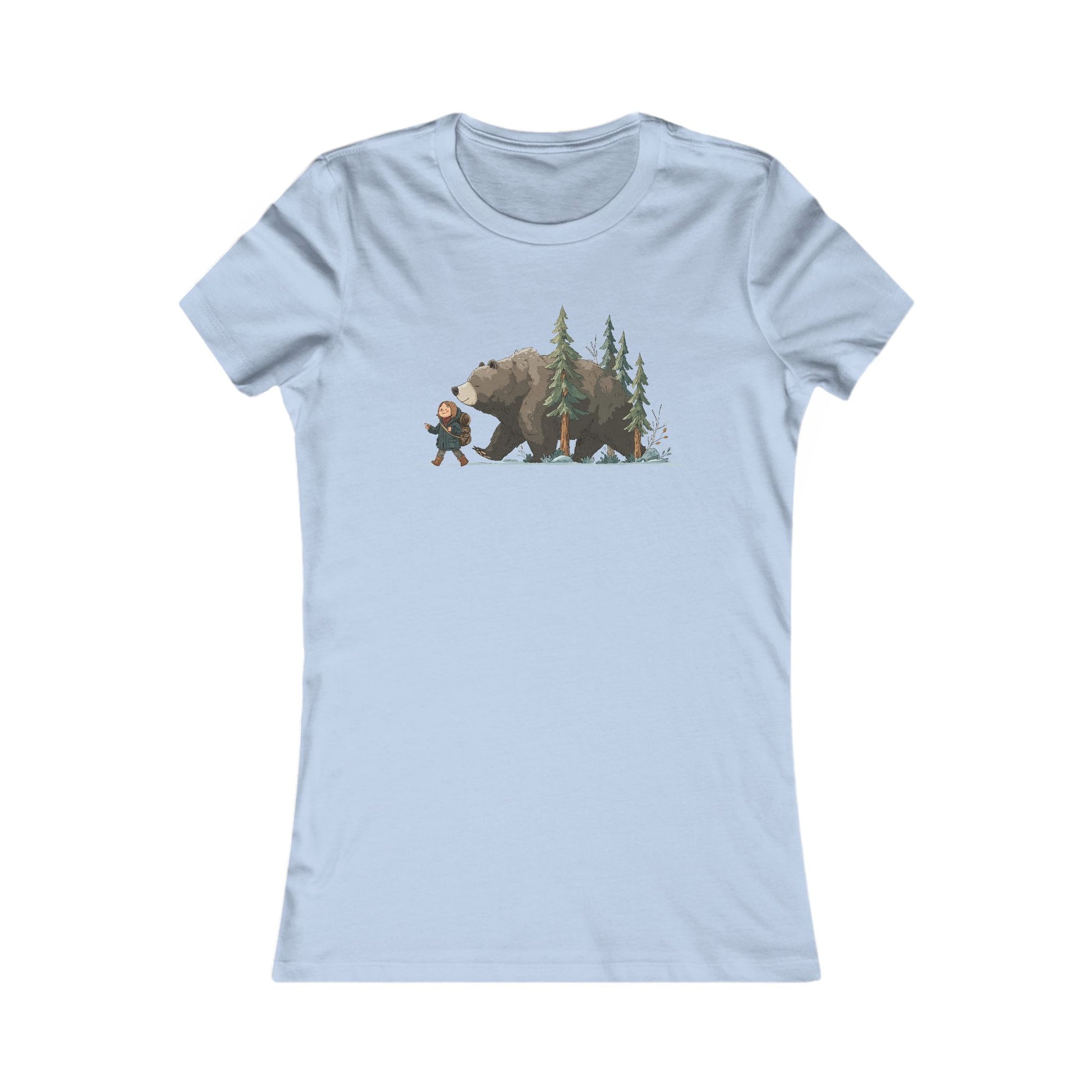 I Choose the Bear Women's Tee - Feminist Statement Shirt
