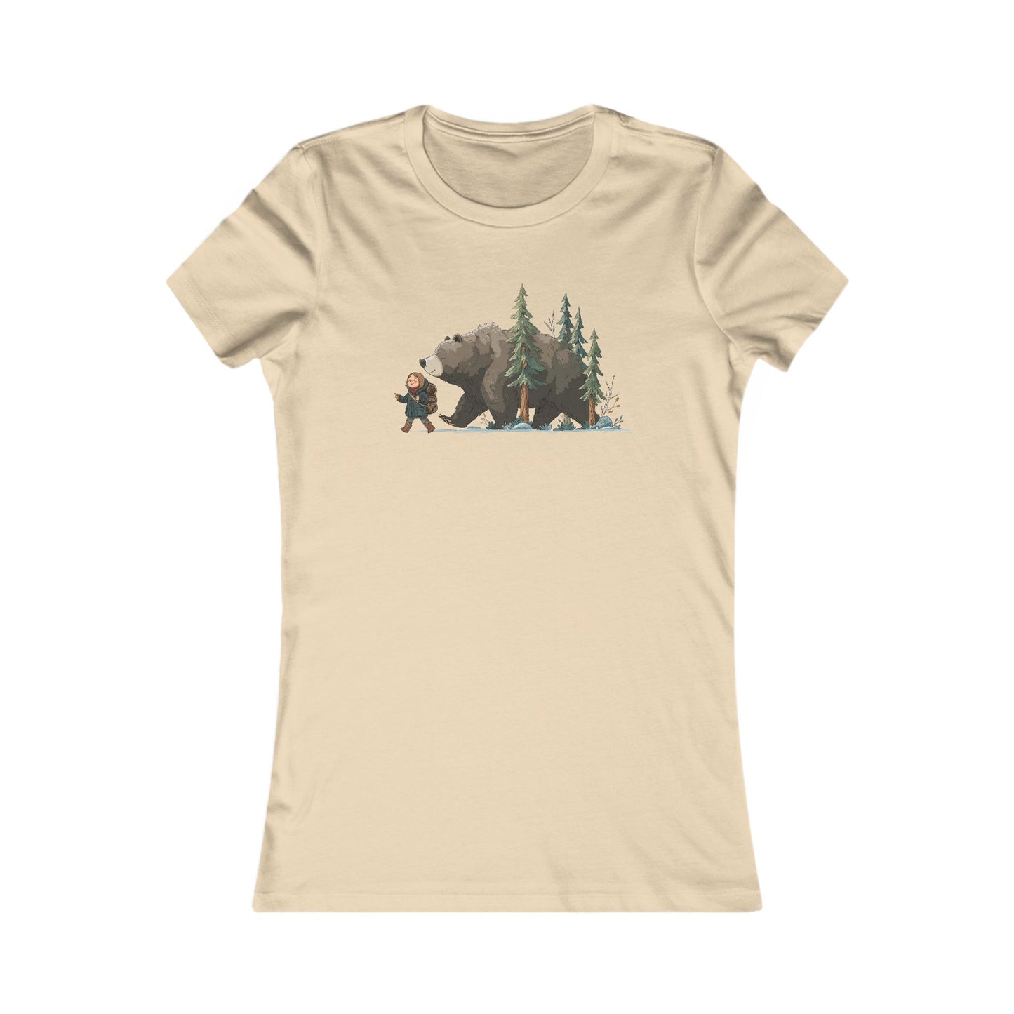 I Choose the Bear Women's Tee - Feminist Statement Shirt