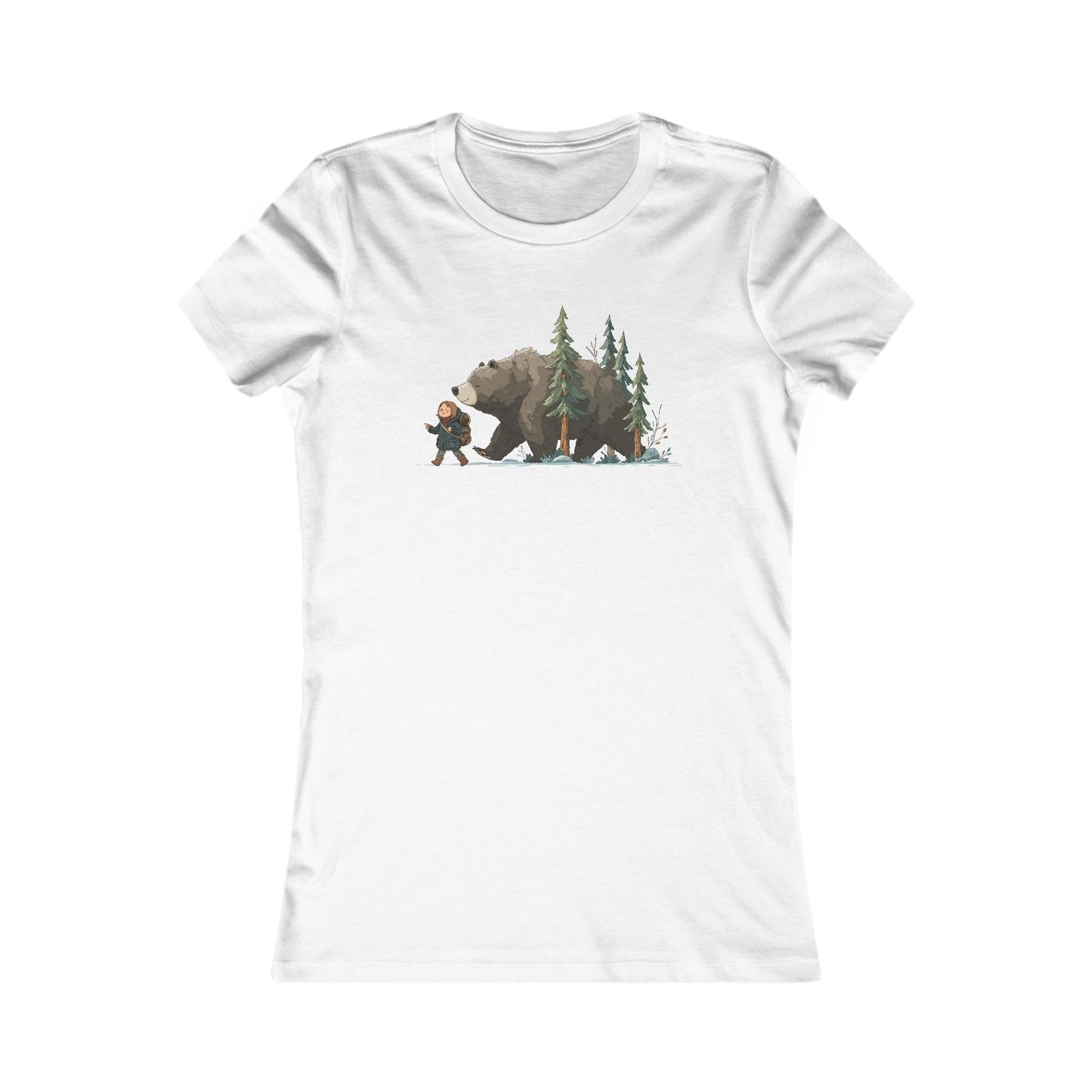 I Choose the Bear Women's Tee - Feminist Statement Shirt