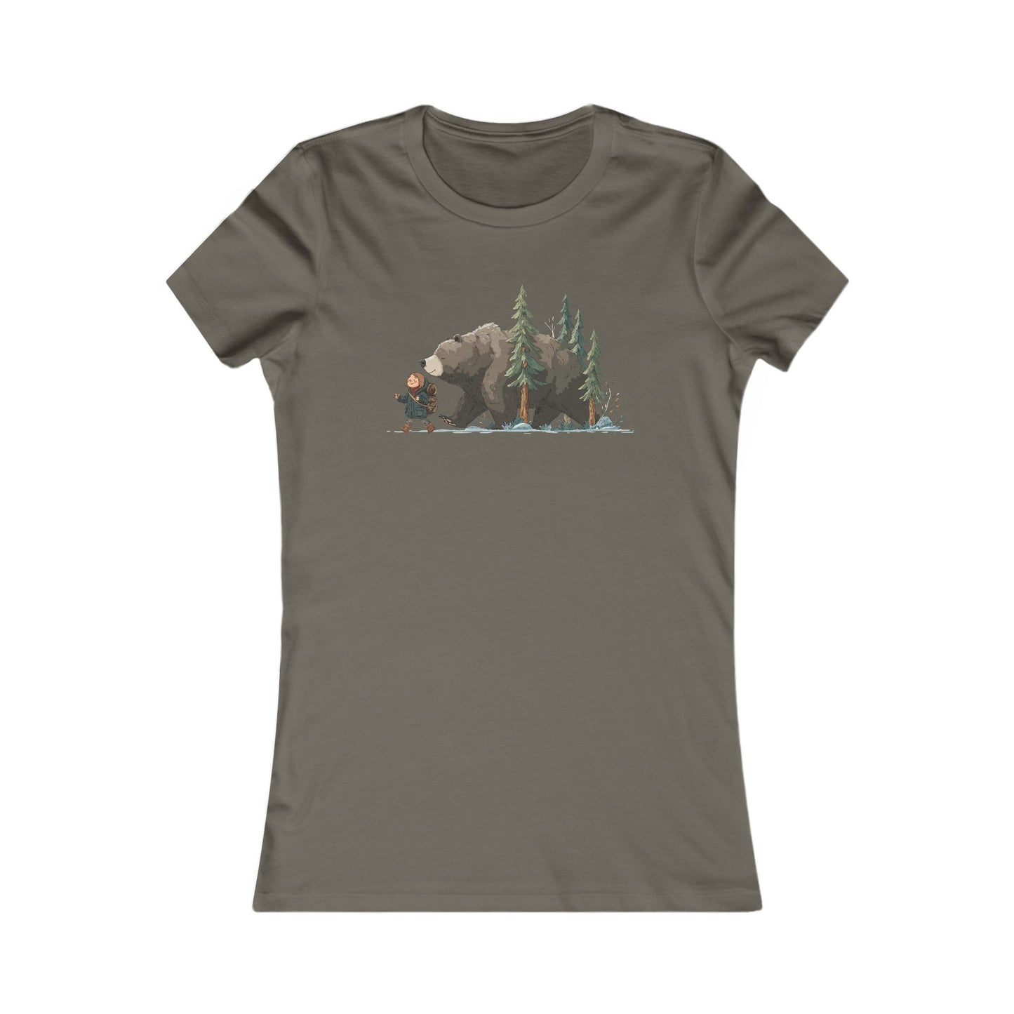 I Choose the Bear Women's Tee - Feminist Statement Shirt