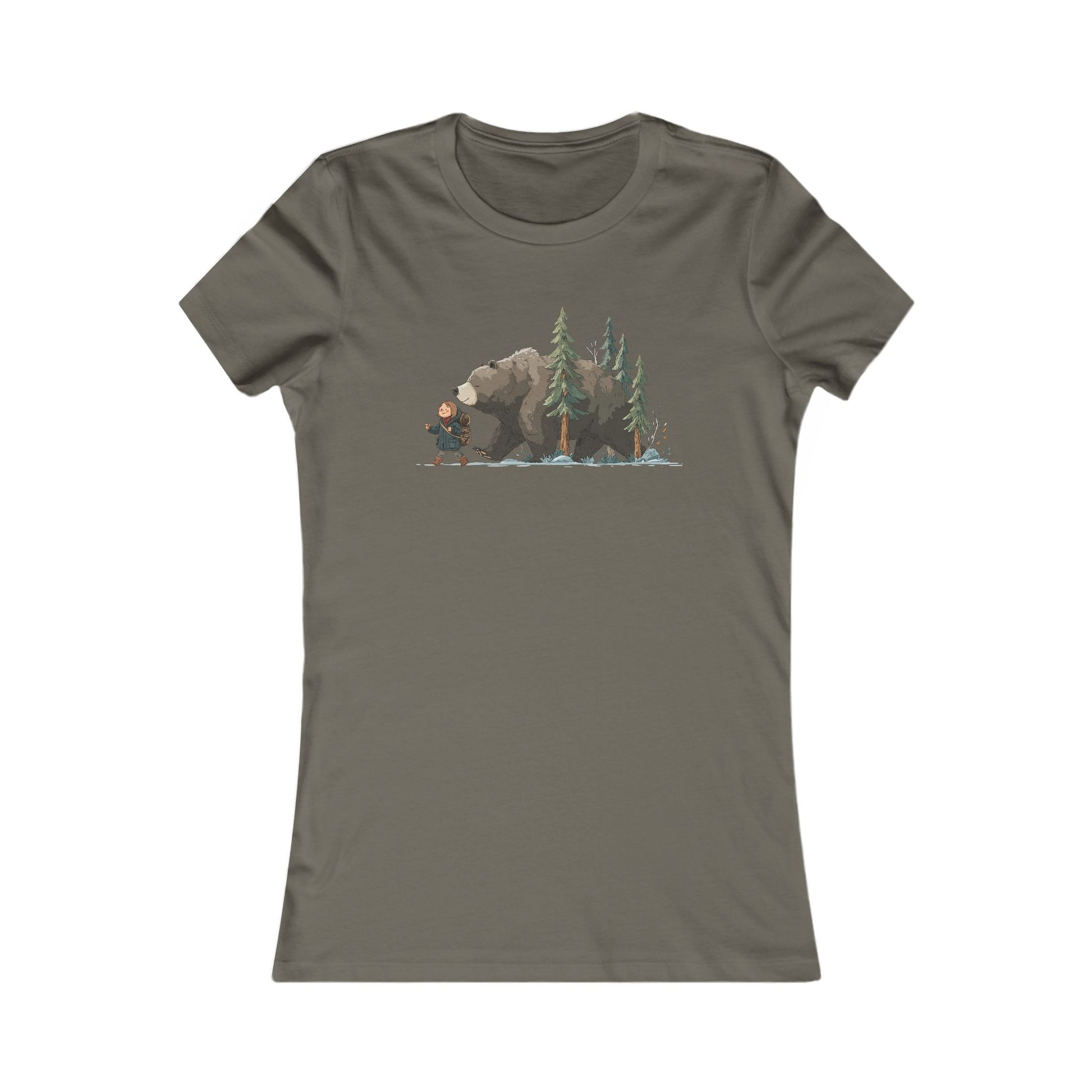 I Choose the Bear Women's Tee - Feminist Statement Shirt