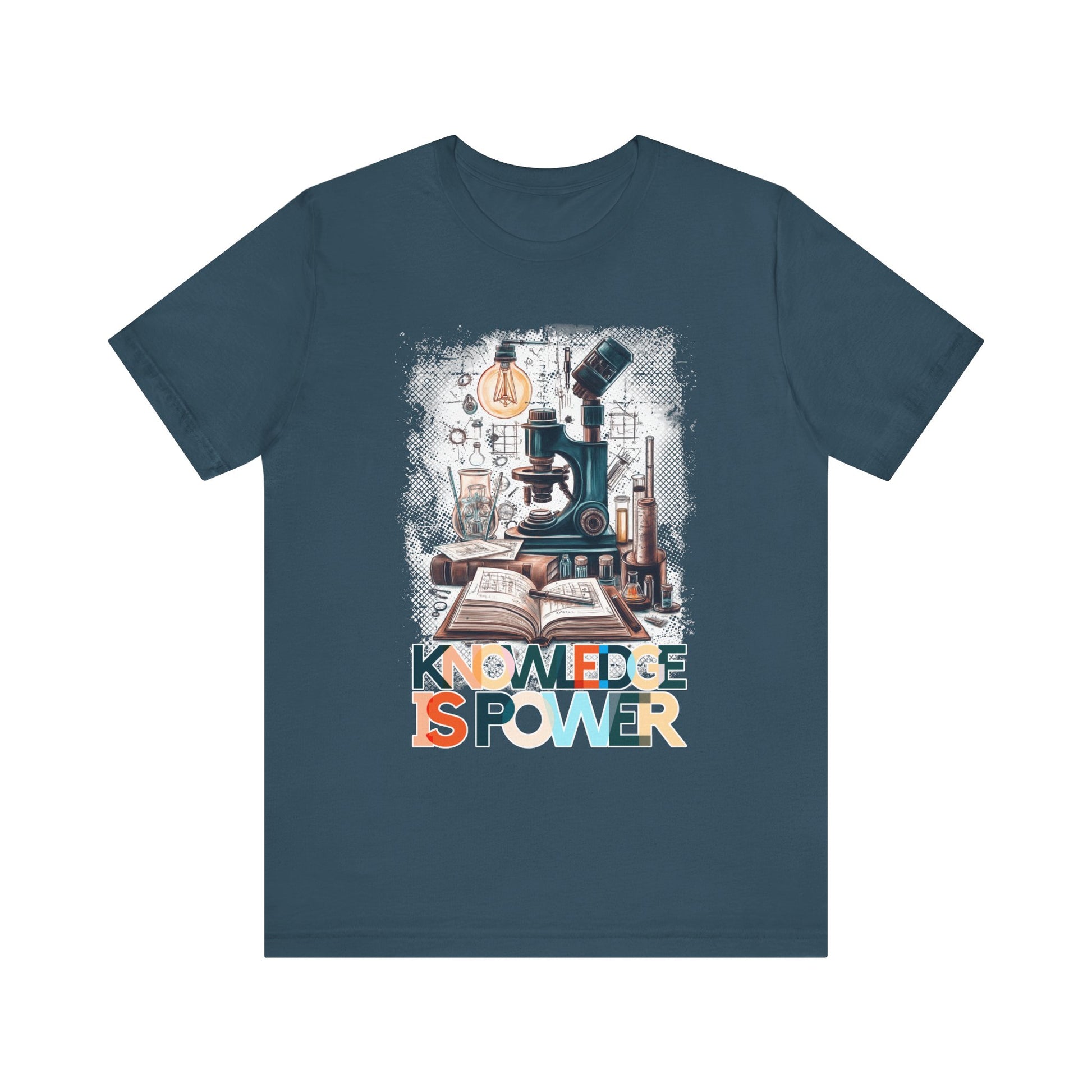 Knowledge Is Power Unisex Shirt - Educated Resistance
