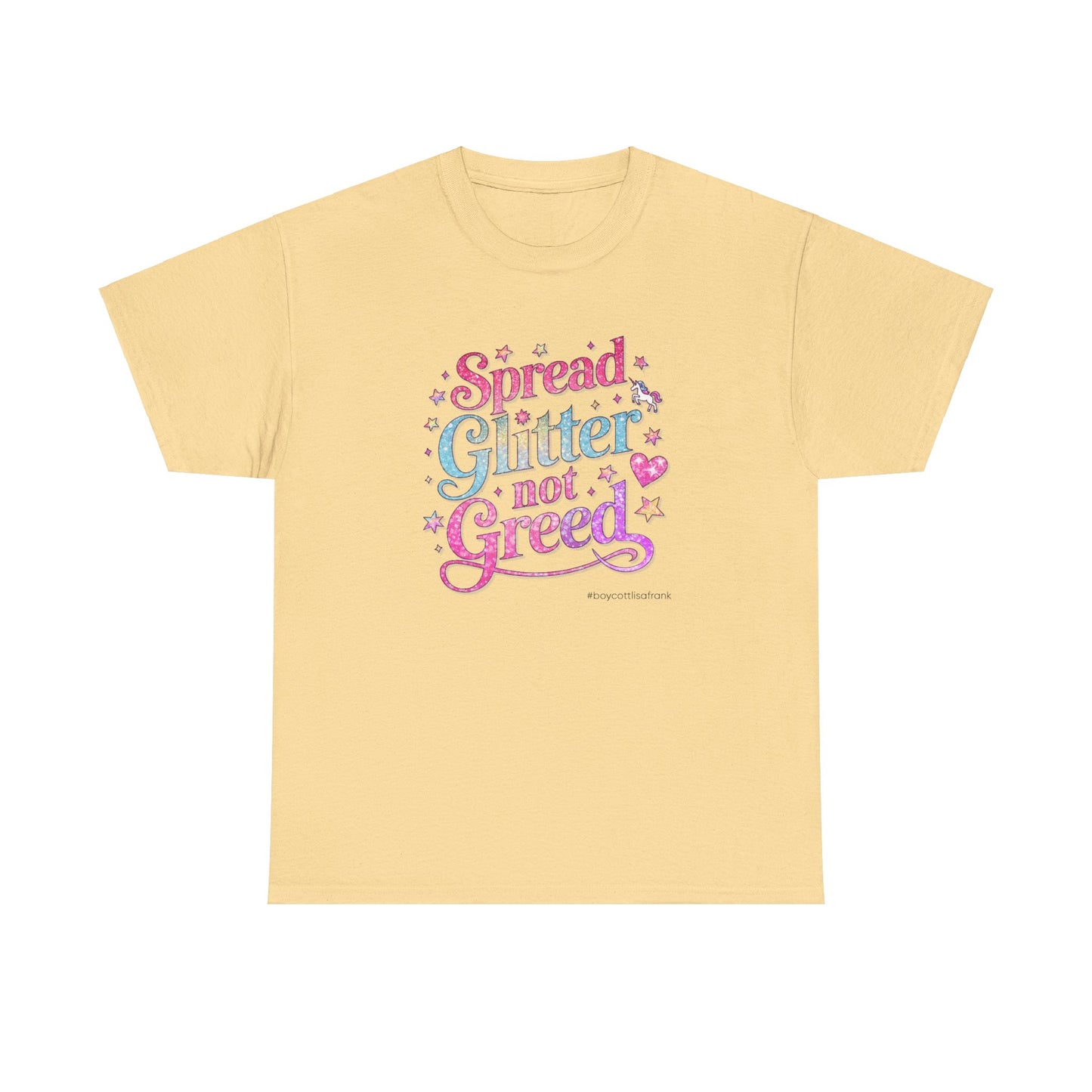 Spread Glitter Not Greed - #Boycott Lisa Frank