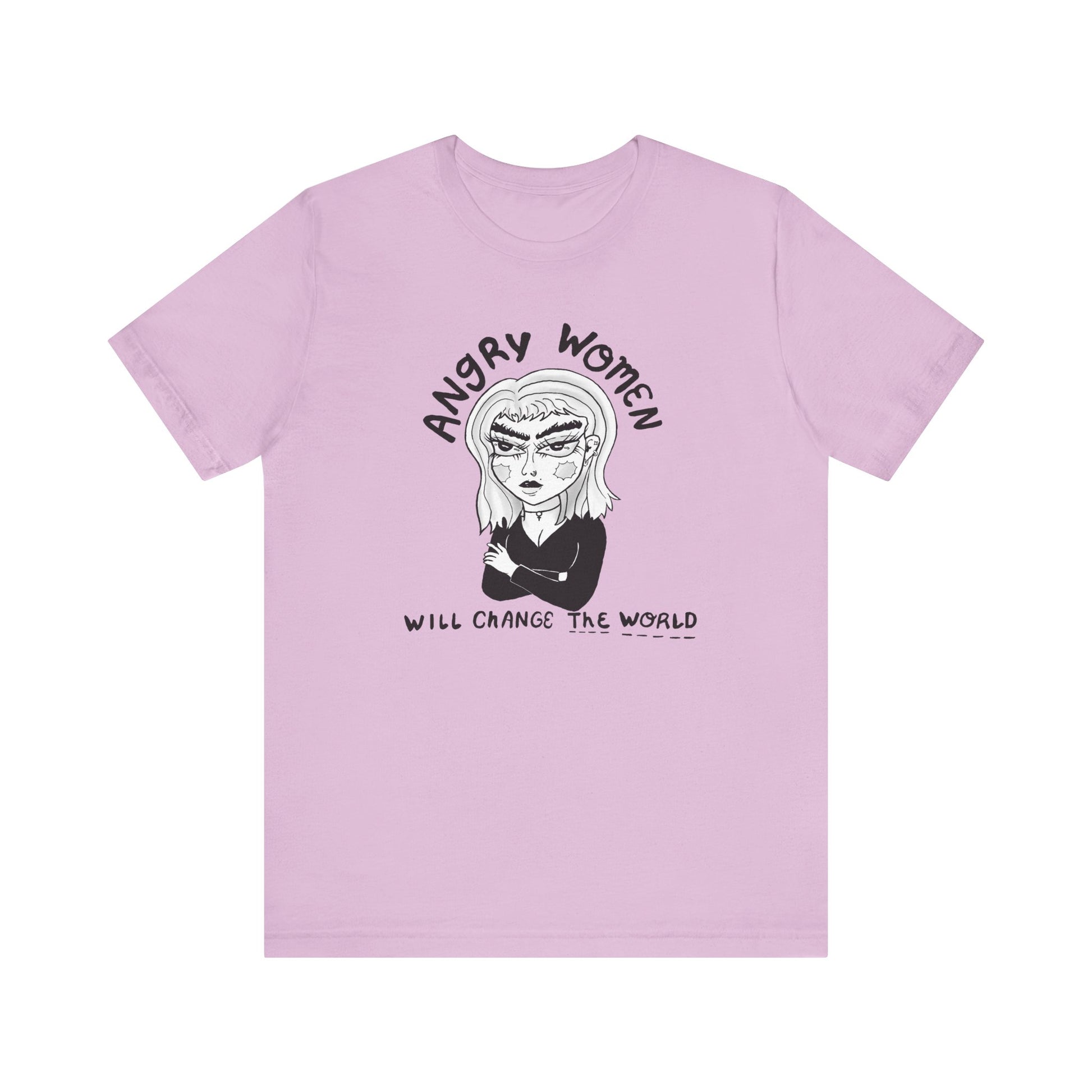 Angry Women Will Change the World Tee - Feminist Shirt