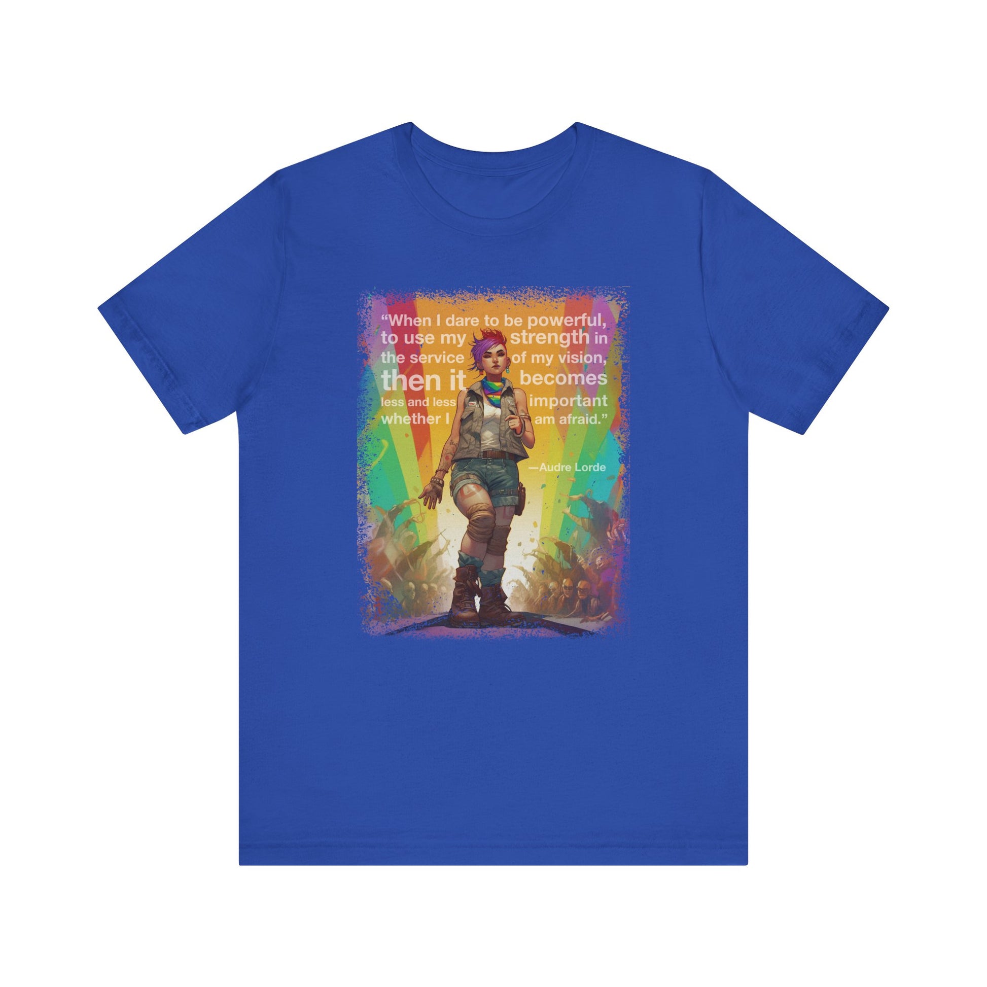 Be Powerful Audre Lorde t-shirt mens womens ladies | Speak Out Shirts