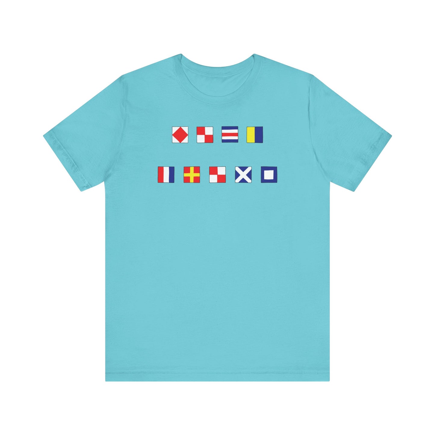 FvCK TRUMP | Nautical Flag Edition | Unisex Tee