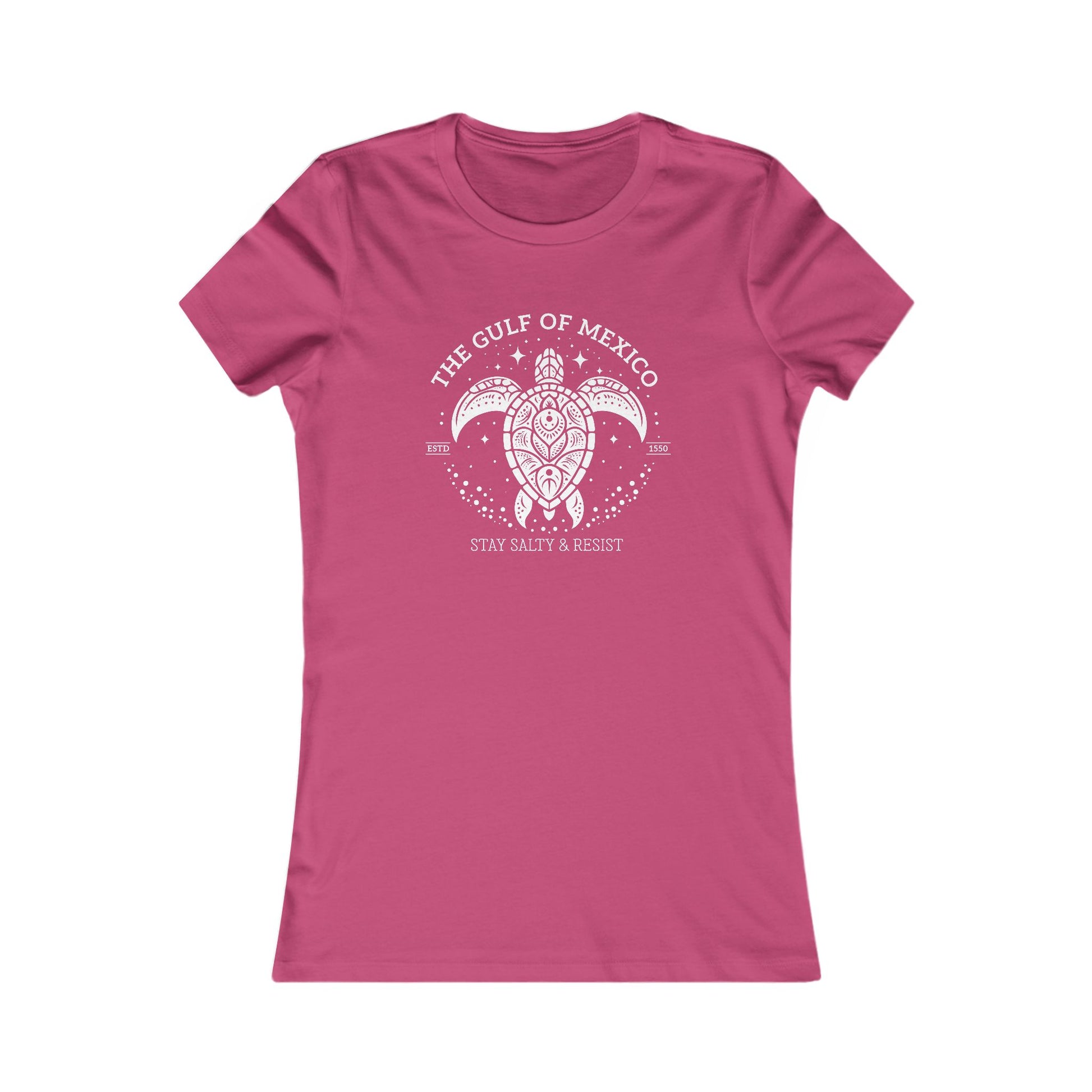 Gulf of México Tortuga Women's Tee - Stay Salty & Resist