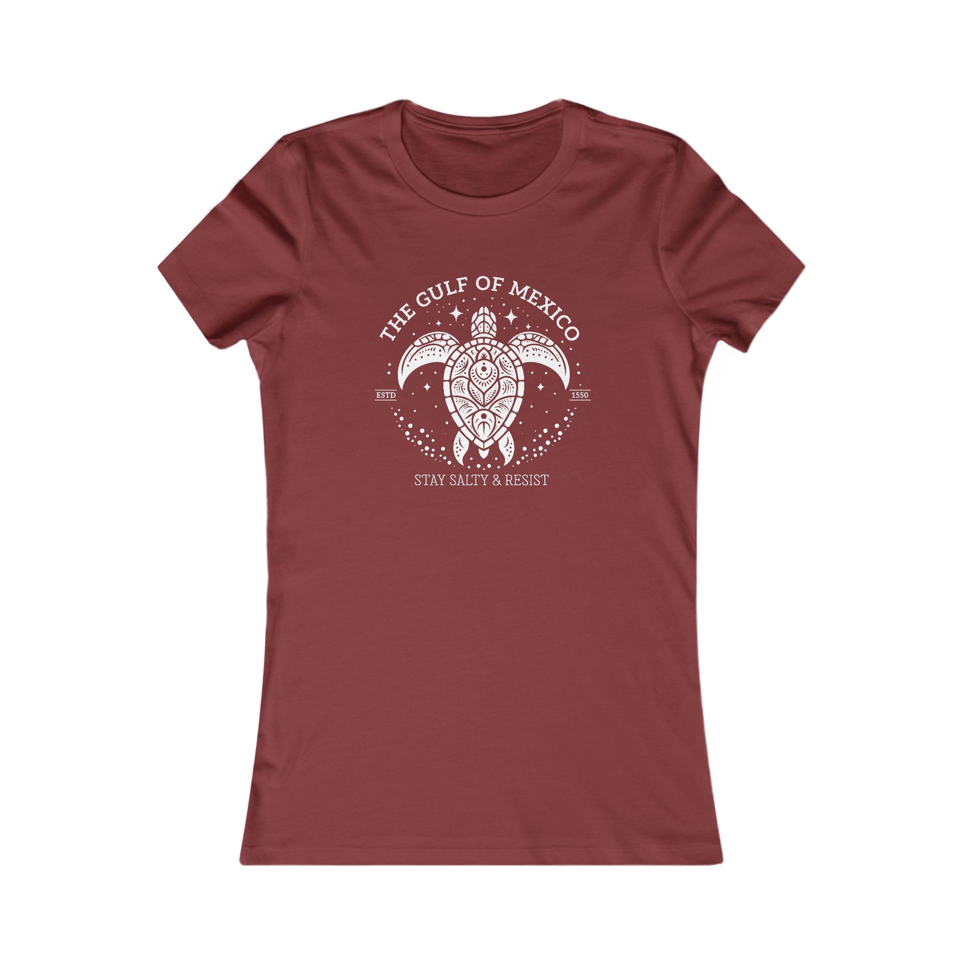 Gulf of México Tortuga Women's Tee - Stay Salty & Resist