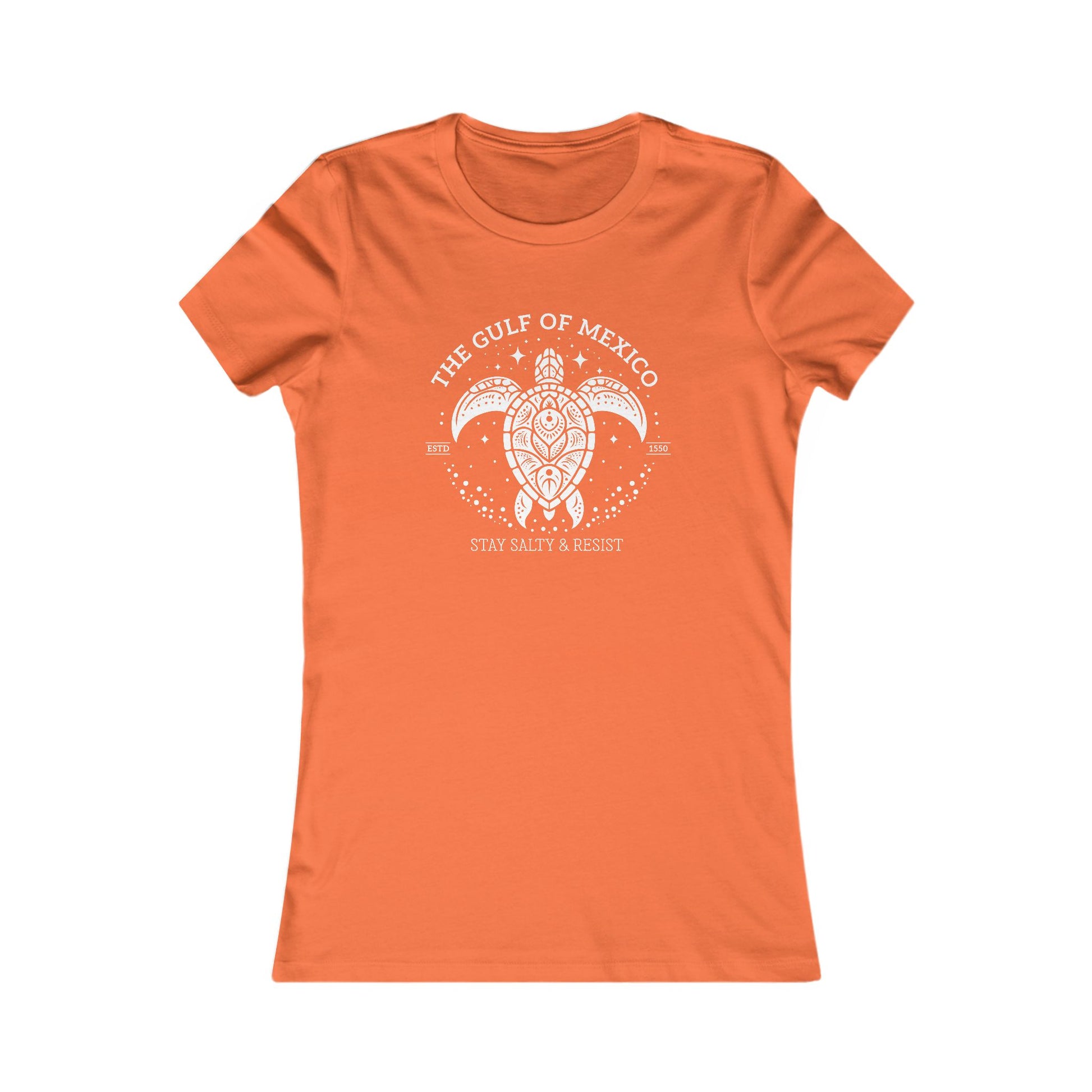 Gulf of México Tortuga Women's Tee - Stay Salty & Resist