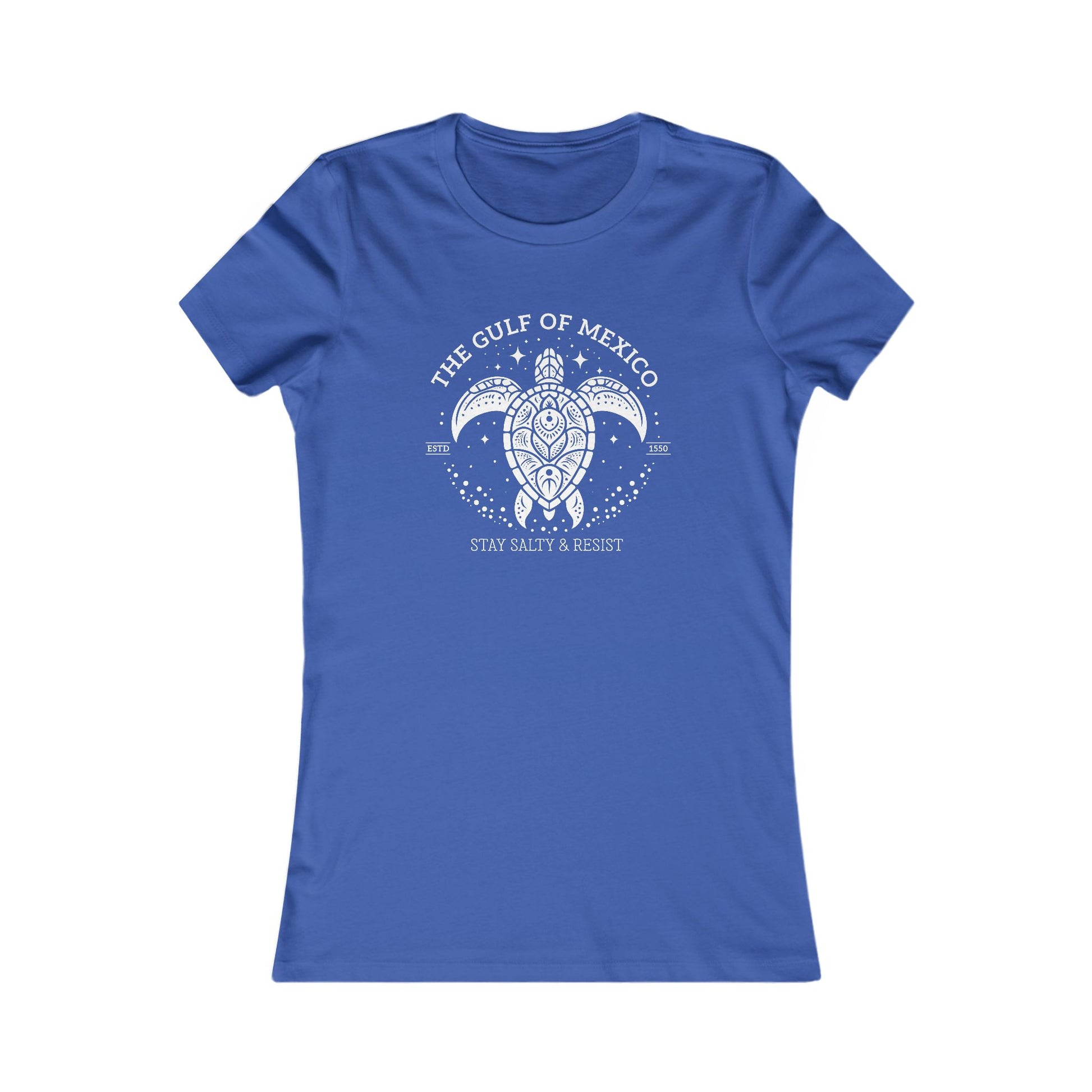 Gulf of México Tortuga Women's Tee - Stay Salty & Resist