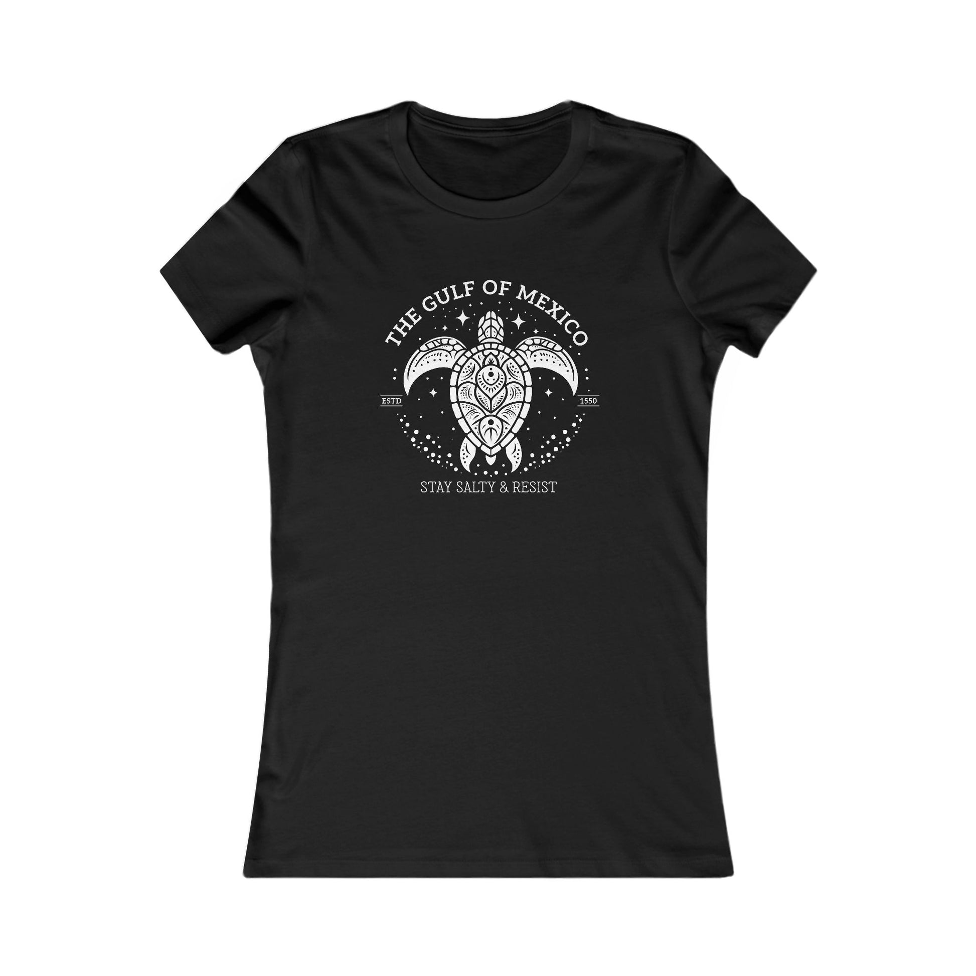 Gulf of México Tortuga Women's Tee - Stay Salty & Resist