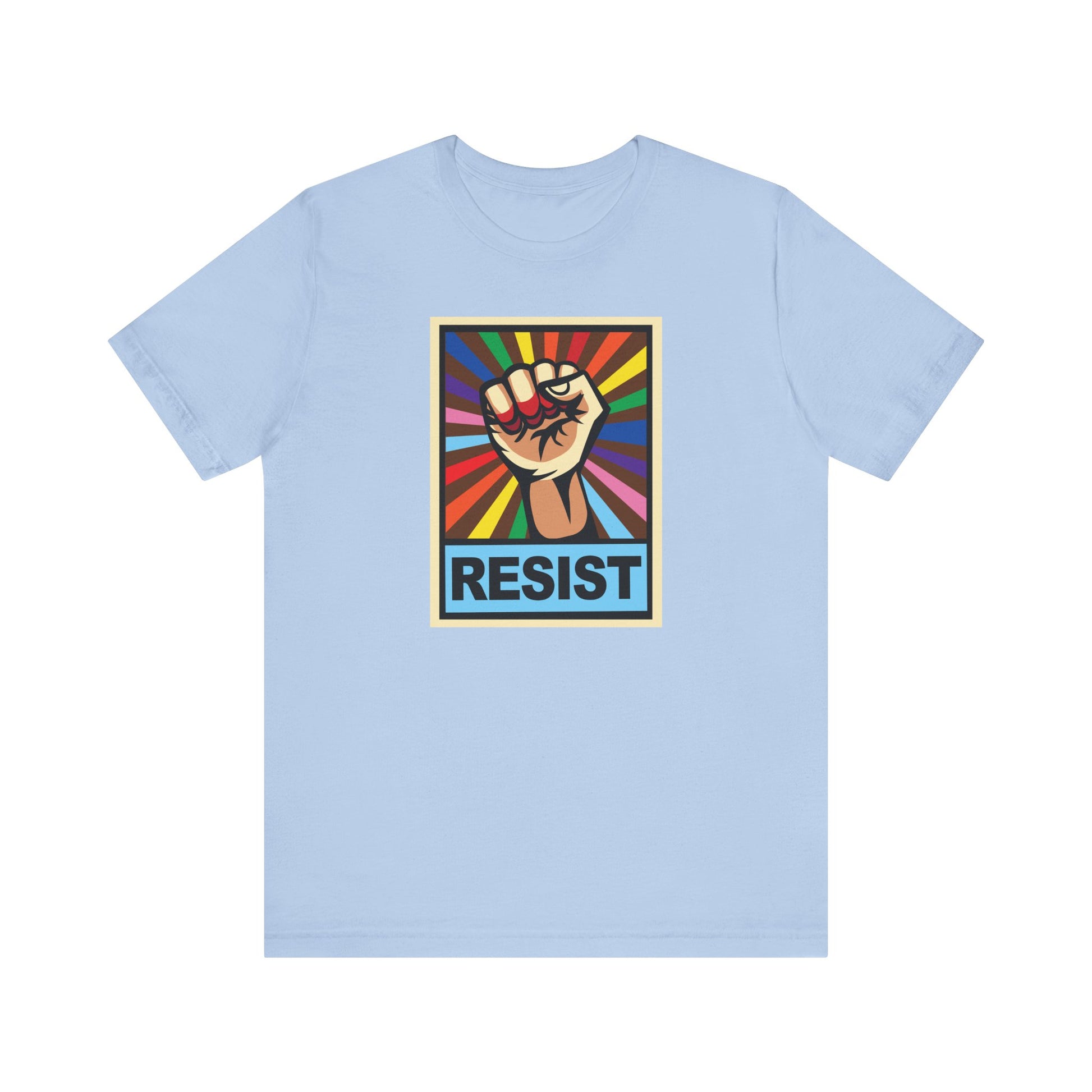Unisex Pride Tee LGBTQ+ RESIST - Pride Statement