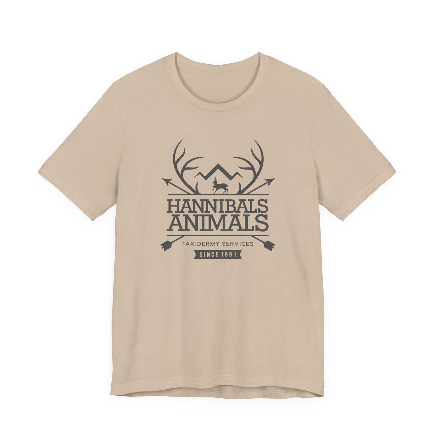Hannibal's Animals Sarcastic Pun Tee — 'Welcome to Hannibal's Animals' Graphic T-Shirt