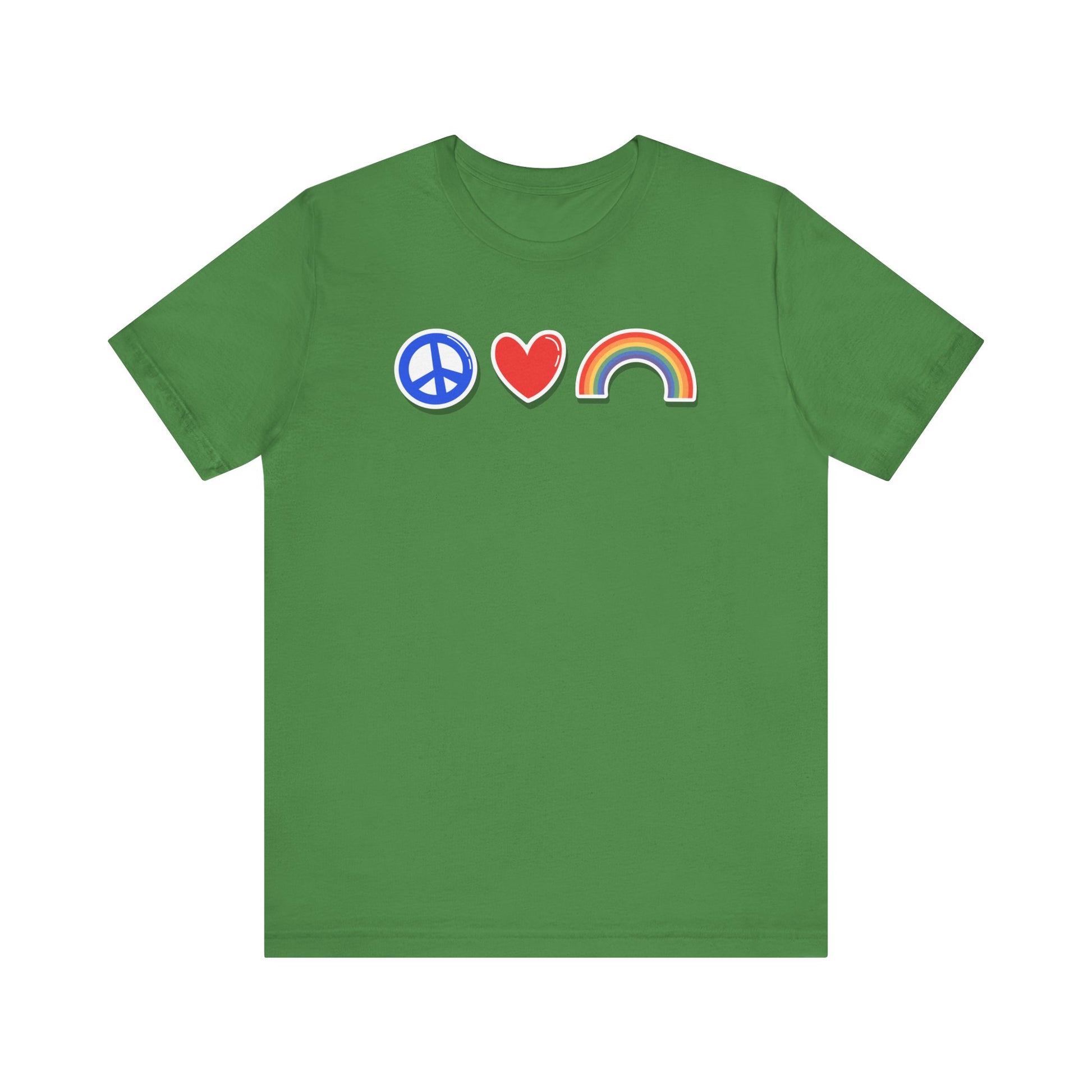 Peace, Love & Pride Tee - LGBTQ+ Pride Shirt