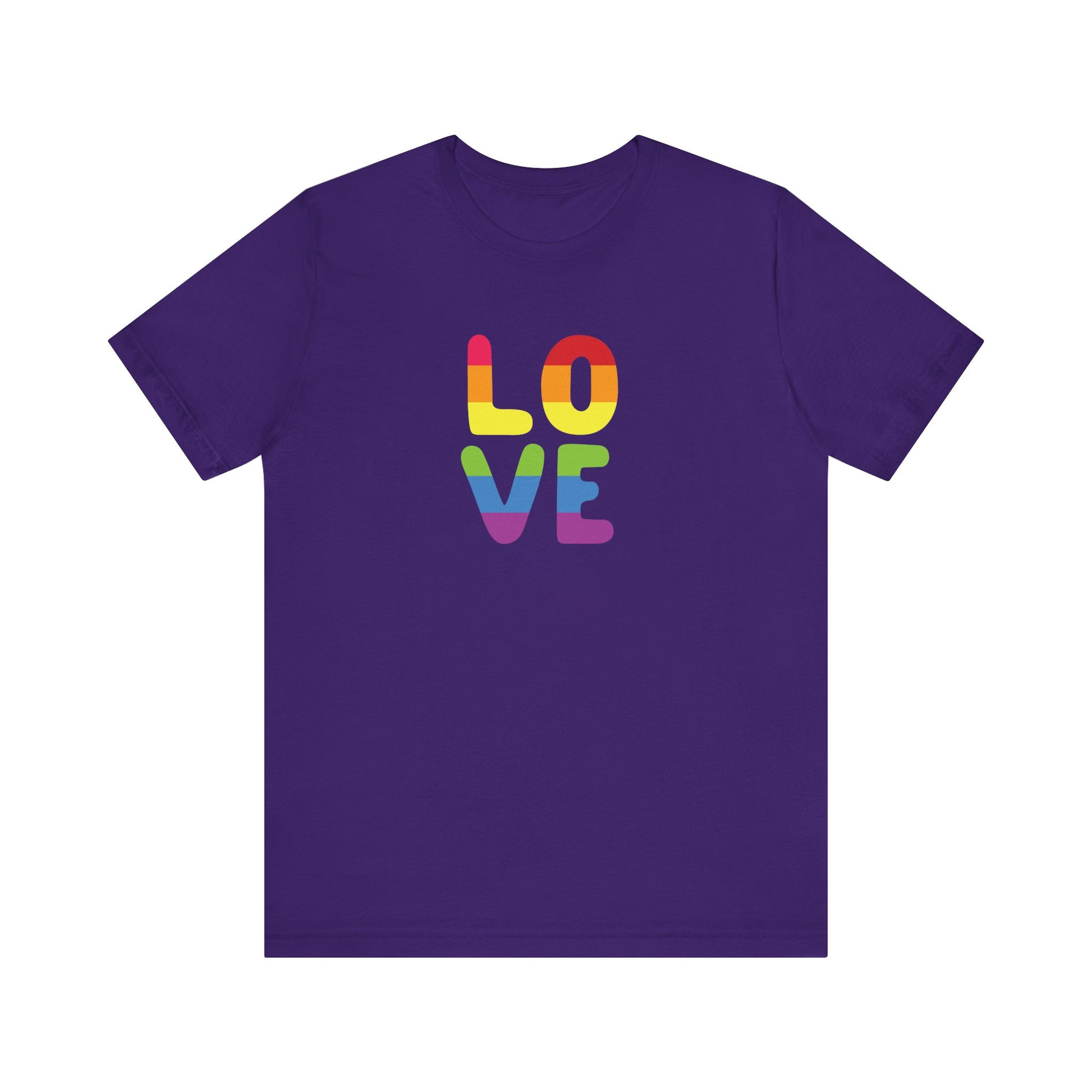 Rainbow LOVE | LGBTQ+ Pride Unisex Shirt