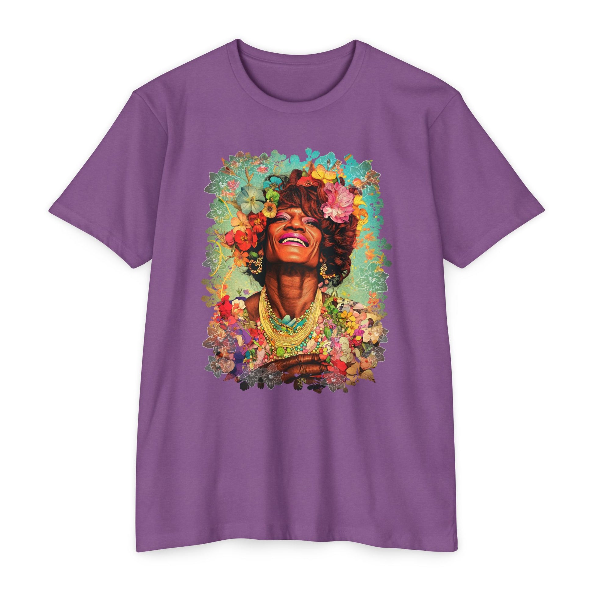 Marsha P. Johnson Tribute Unisex CVC Jersey T-Shirt