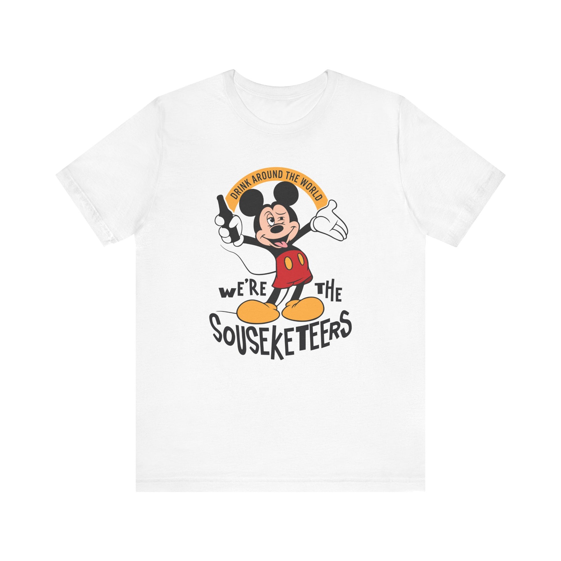 We're the Sousketeers Epcot Drinking Around the Wo t-shirt mens womens ladies | Speak Out Shirts