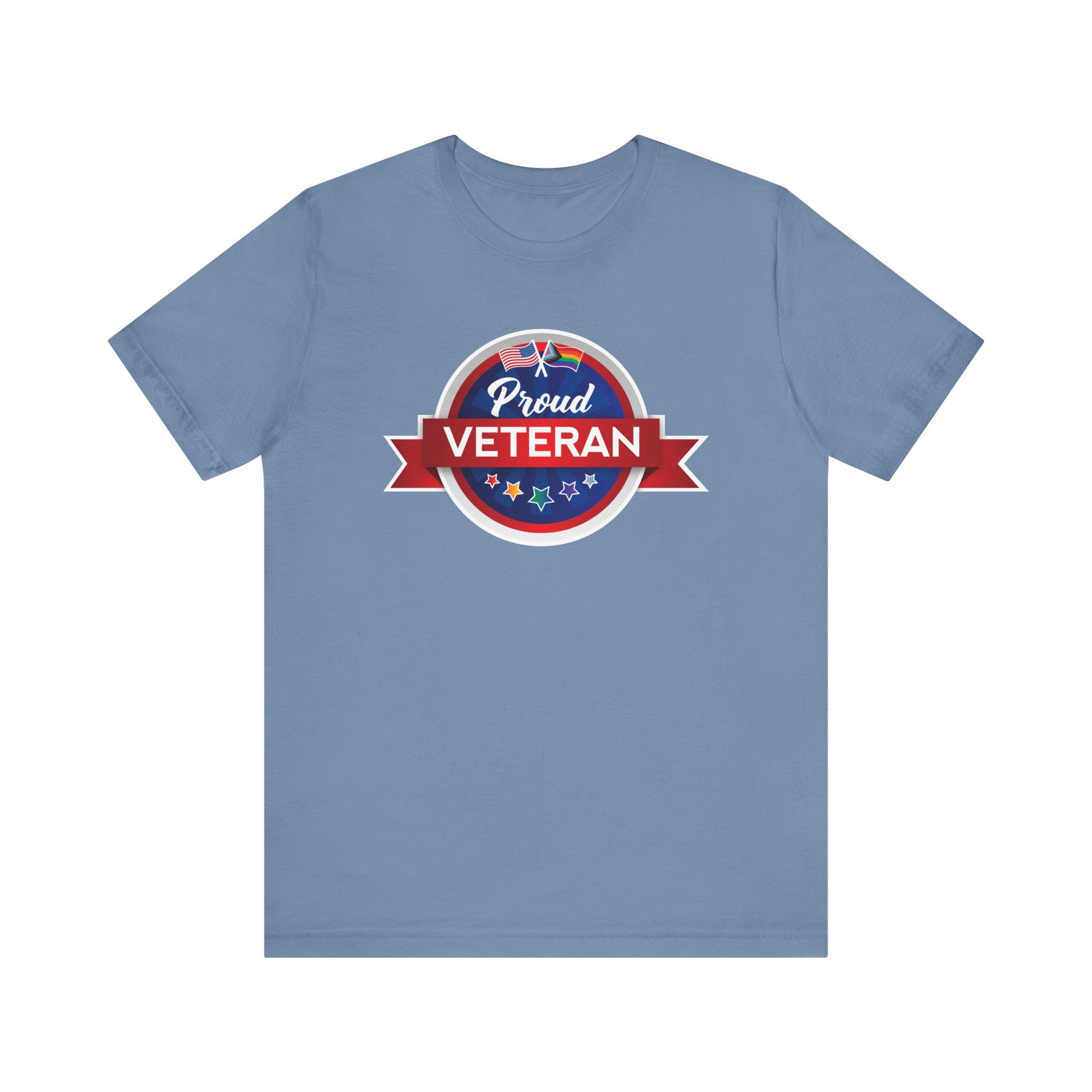 Proud Veteran LGBTQ+ Tee - Pride & Service