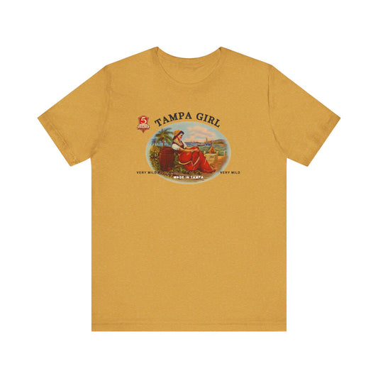 Tampa Girl Cigar Box Art Tee