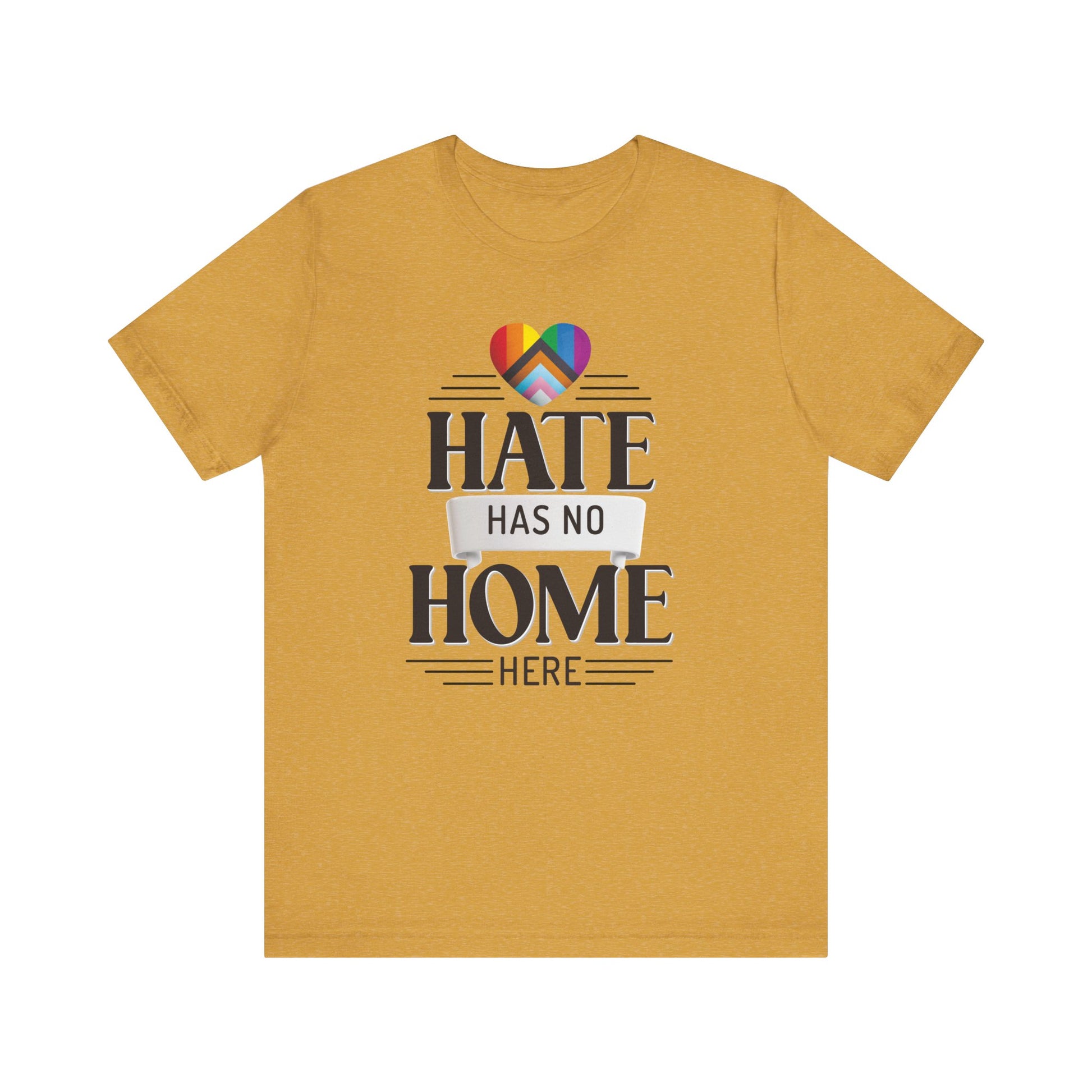 Hate Has No Home Here Unisex Tee - Anti-Hate Statement