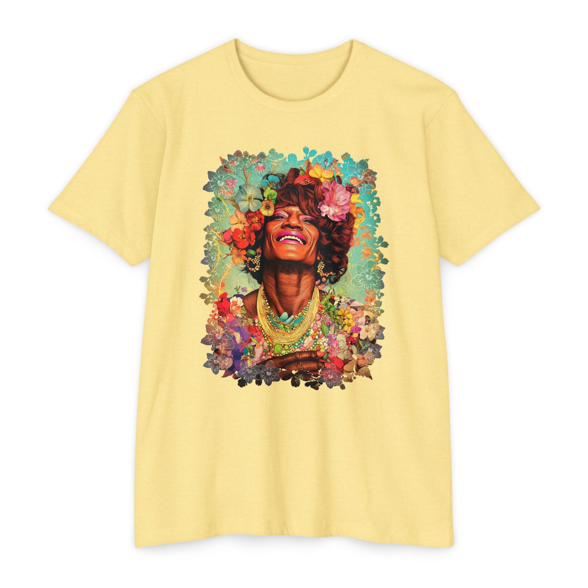 Marsha P. Johnson Tribute Unisex CVC Jersey T-Shirt