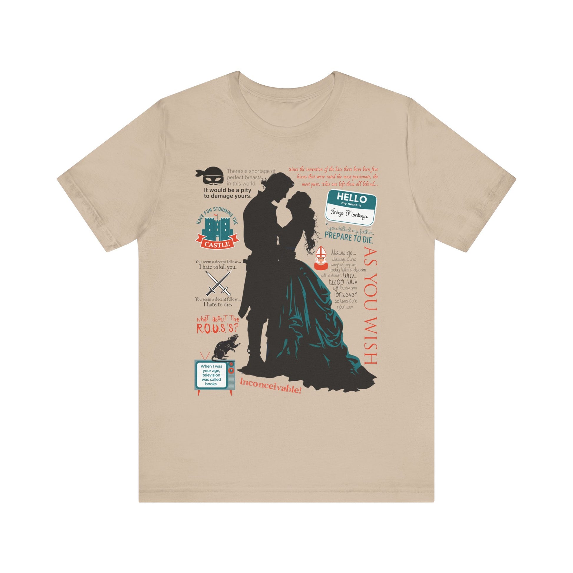 Princess Bride t-shirt vintage mens womens ladies | Speak Out Shirts