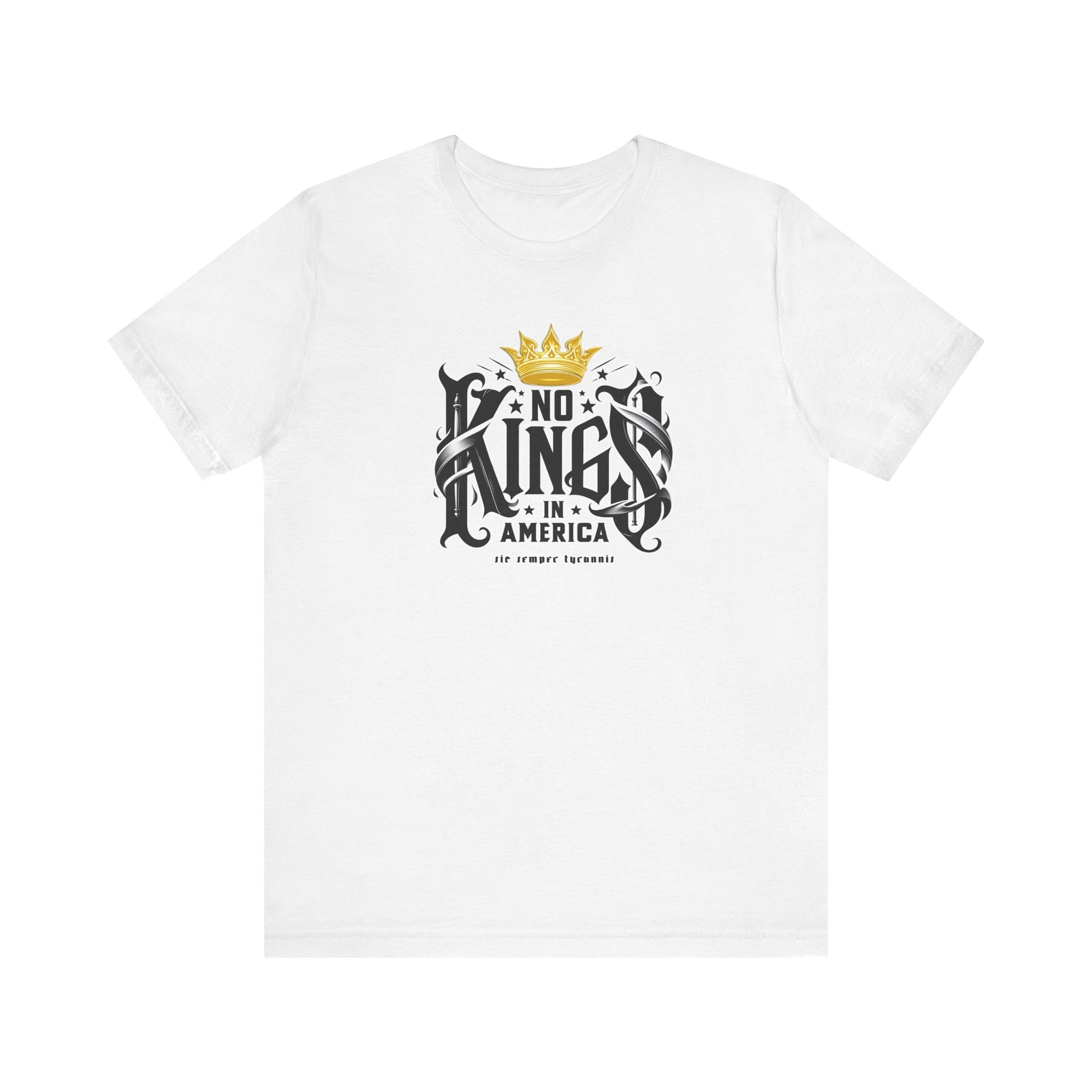 No Kings in America t-shirt protest mens womens | Speak Out Shirts