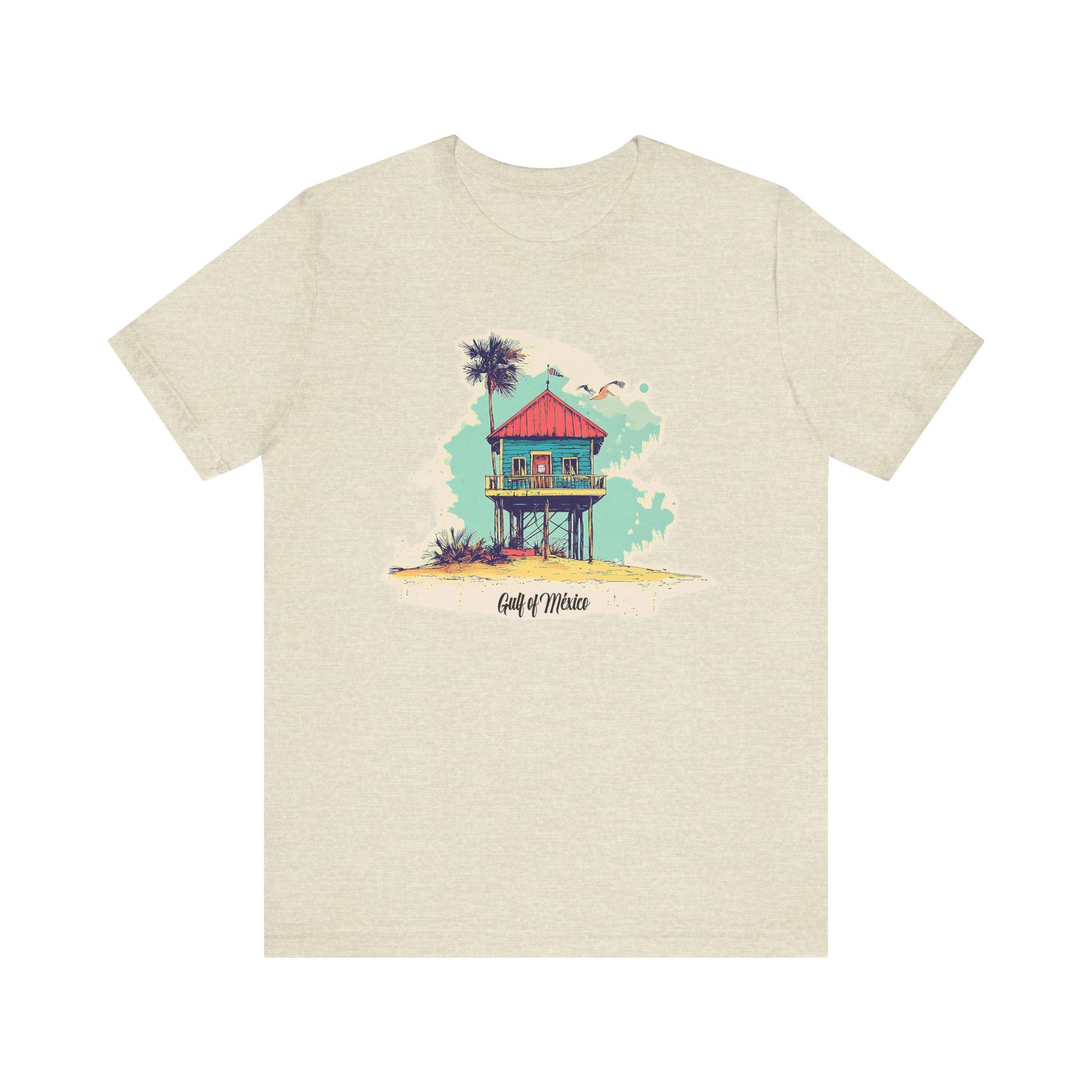 Gulf of México Stilt House On the Gulf t-shirt activist mens womens | Speak Out Shirts