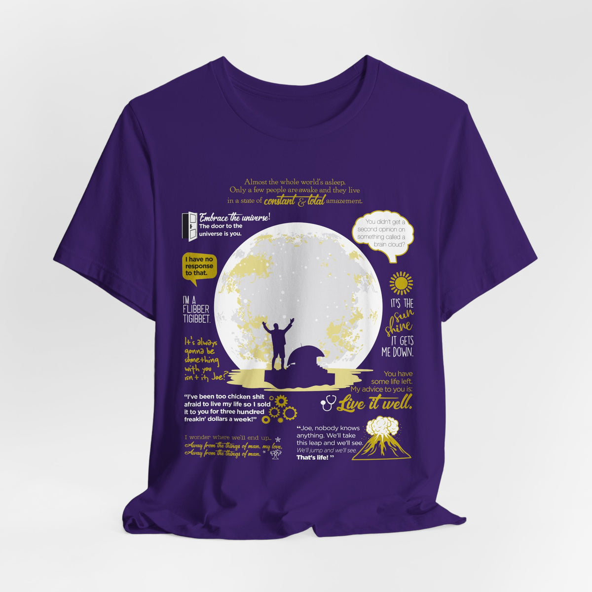 Joe vs The Volcano The Quotes — Tribute Tee