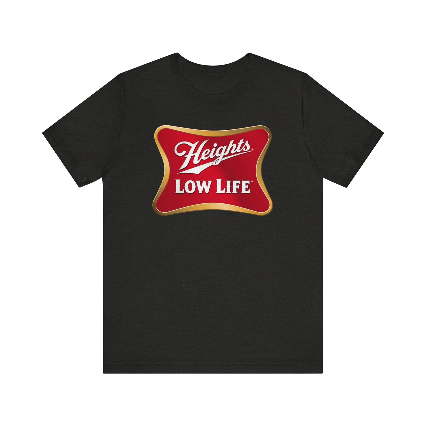 Heights Low Life Beer Logo t-shirt funny mens womens | Speak Out Shirts