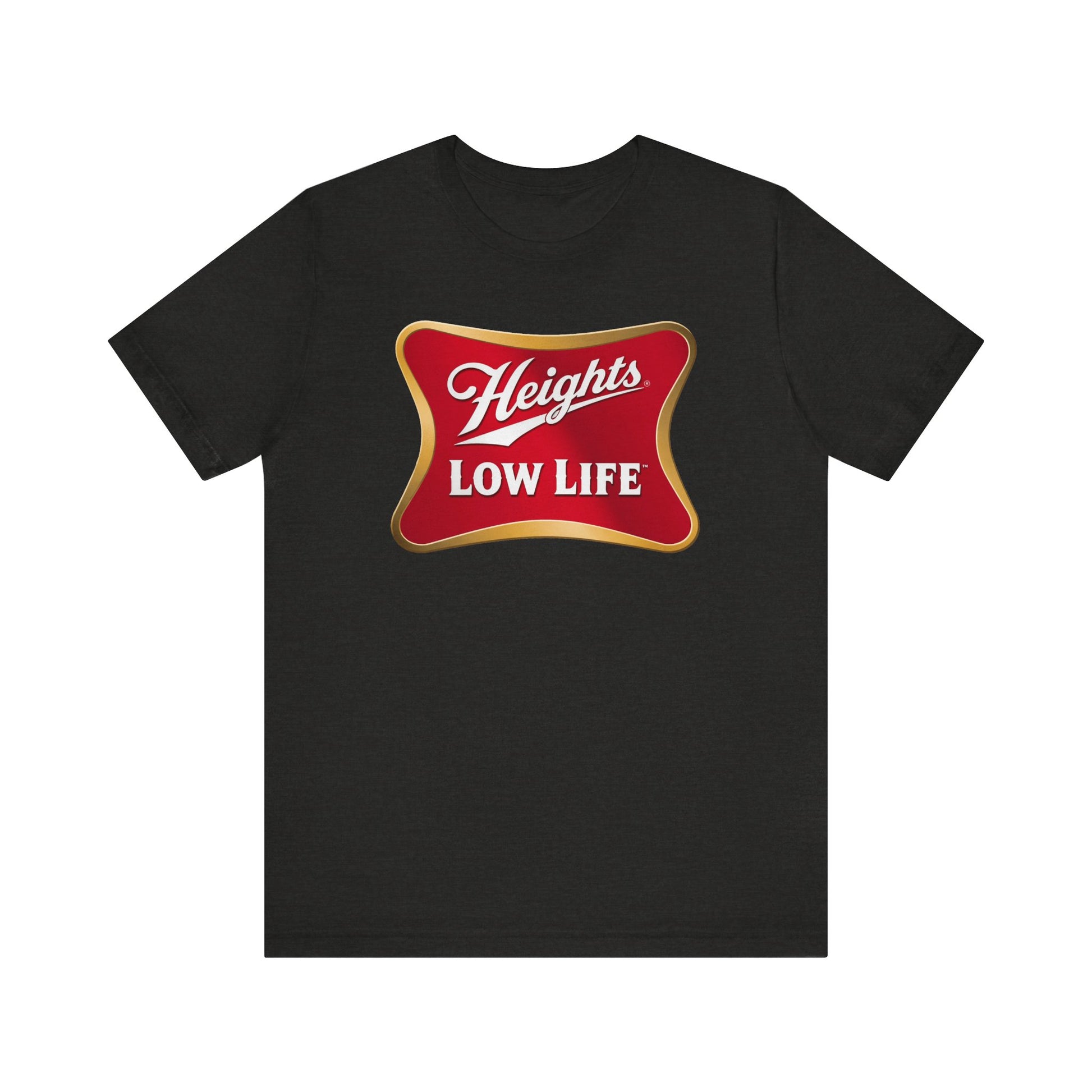 Heights Low Life Beer Logo t-shirt funny mens womens | Speak Out Shirts