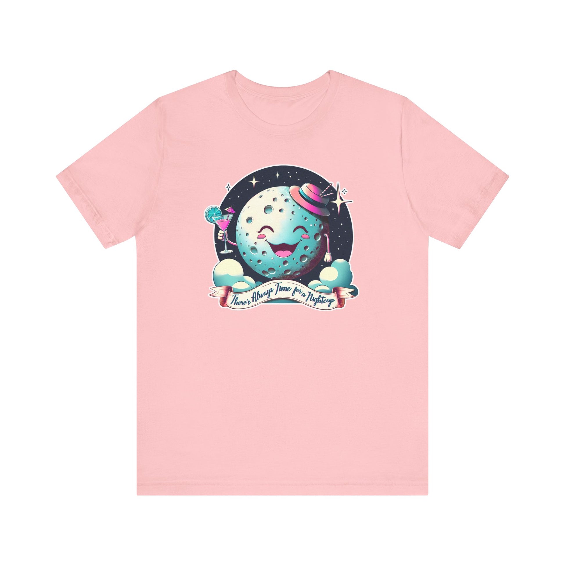 How about a Nightcap? Moon & Martini t-shirt mens womens ladies | Speak Out Shirts