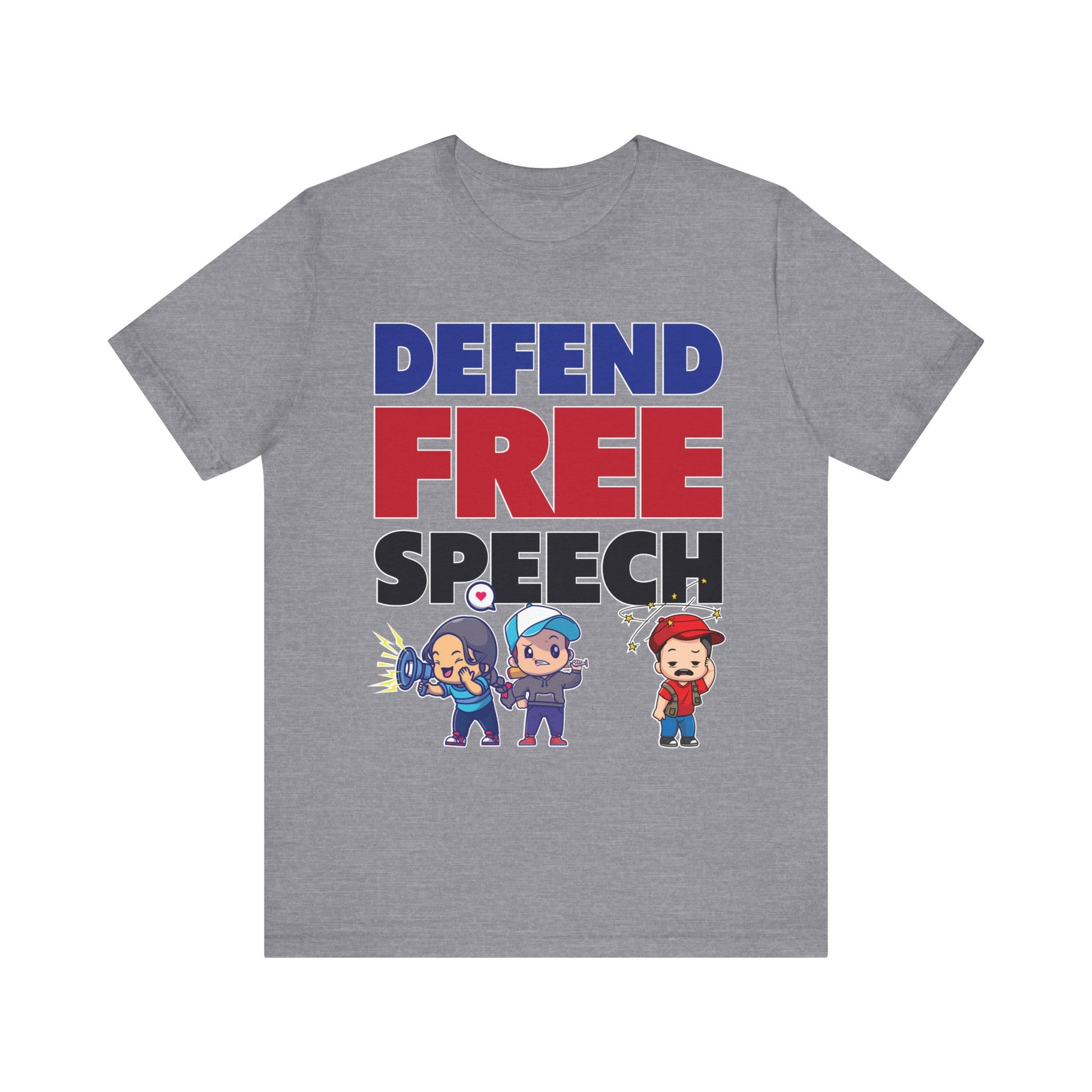 📣 Defend Free Speech t-shirt protest mens womens | Speak Out Shirts