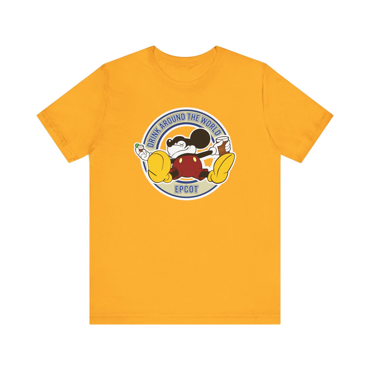 Tipsy Mickey - Epcot Group Drinking Shirt