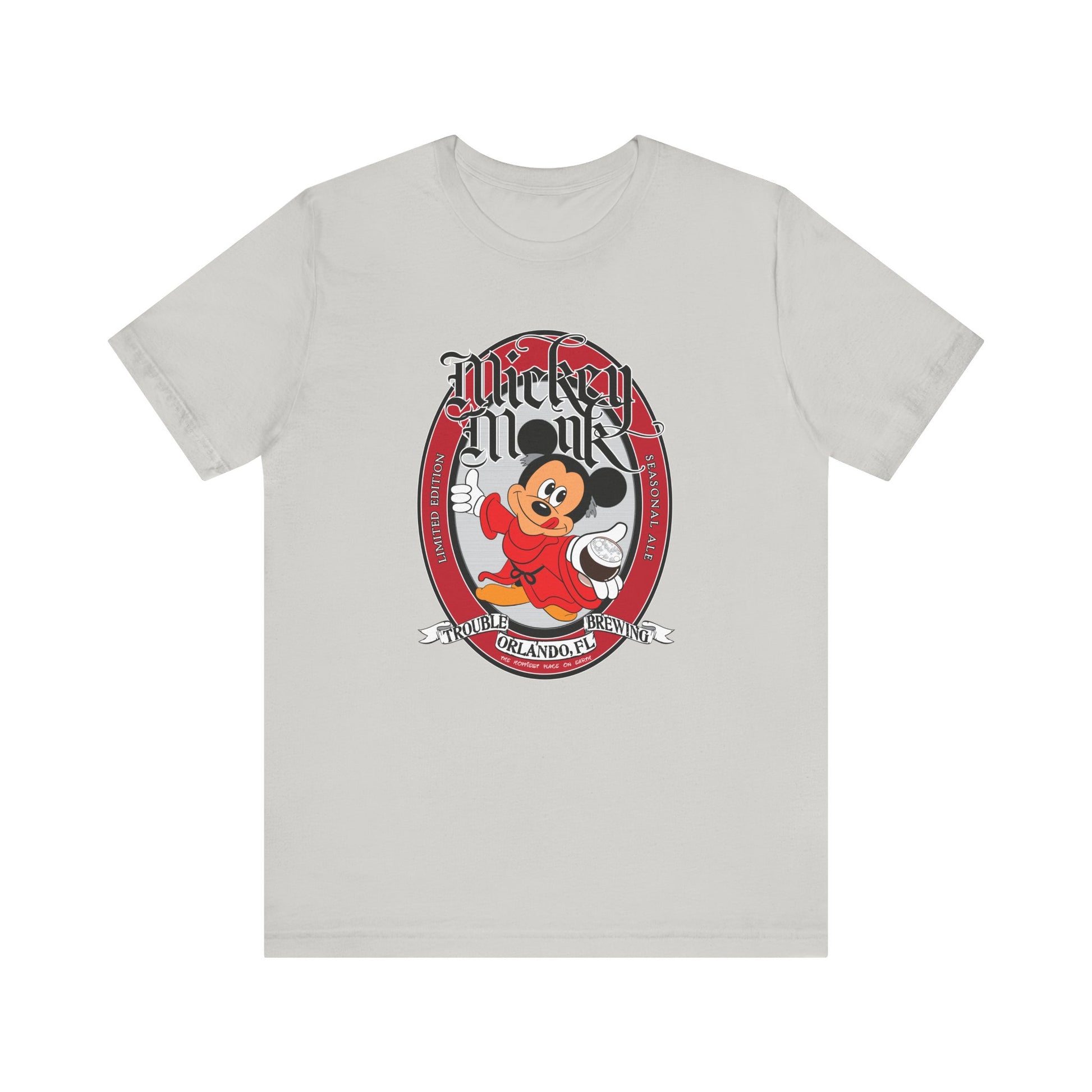 Mickey Monk Beer Label Unisex Shirt - Disney Fan Tee
