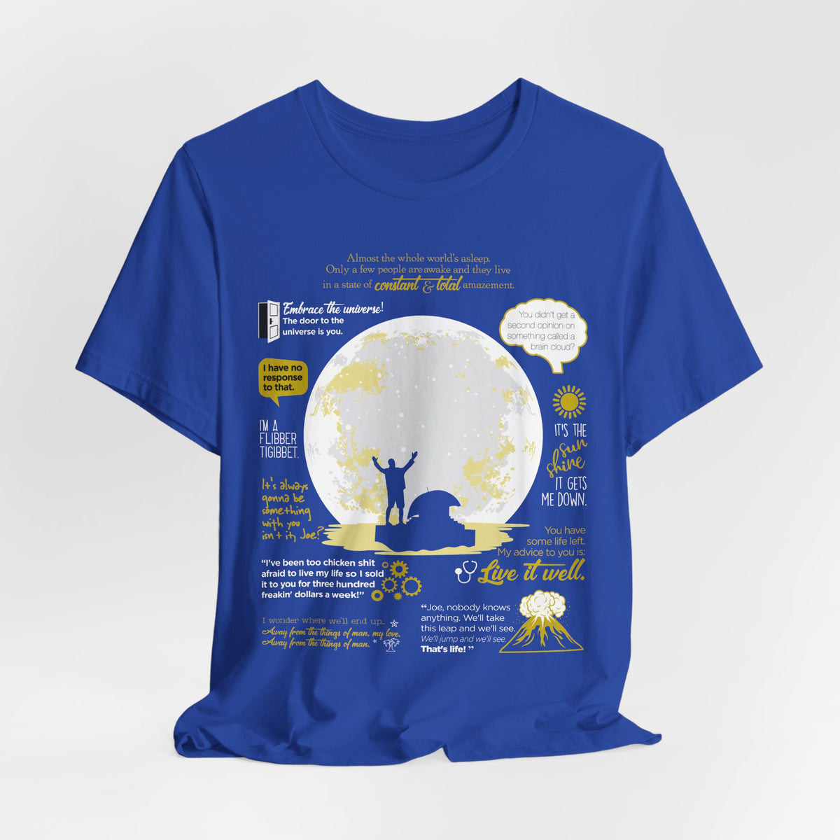 Joe vs The Volcano The Quotes — Tribute Tee