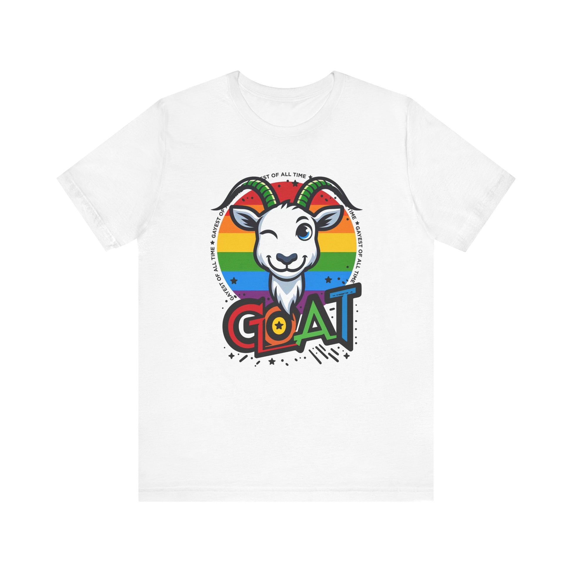 G.O.A.T. (Gayest of All Time) t-shirt funny mens womens | Speak Out Shirts
