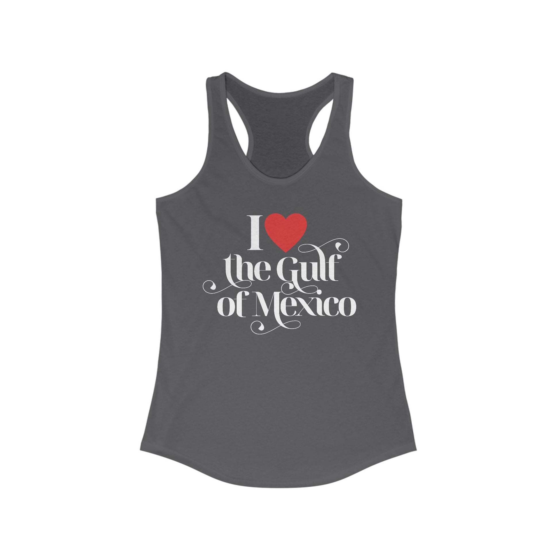 I Love the Gulf of México Tank - Coastal Statement Top