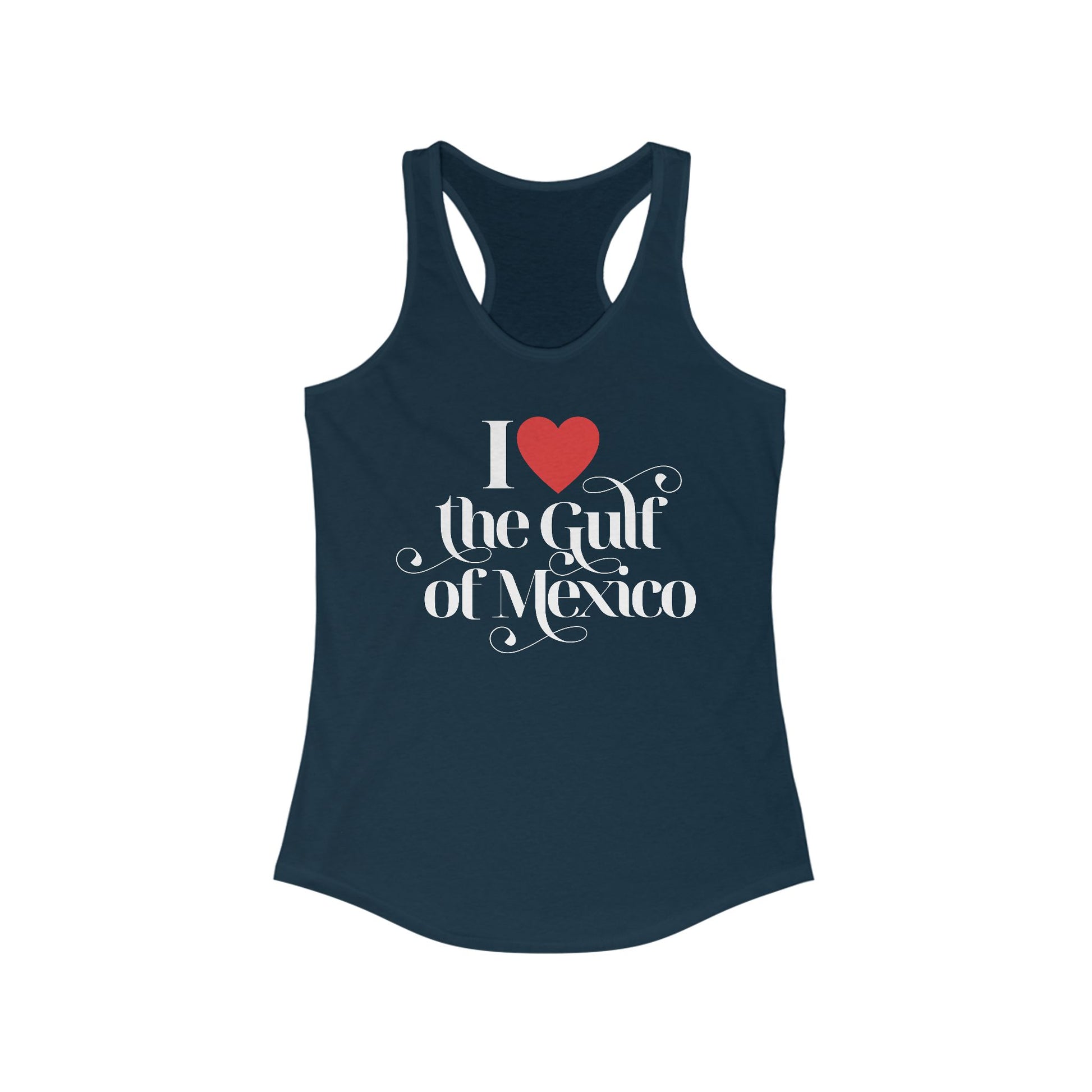 I Love the Gulf of México Tank - Coastal Statement Top
