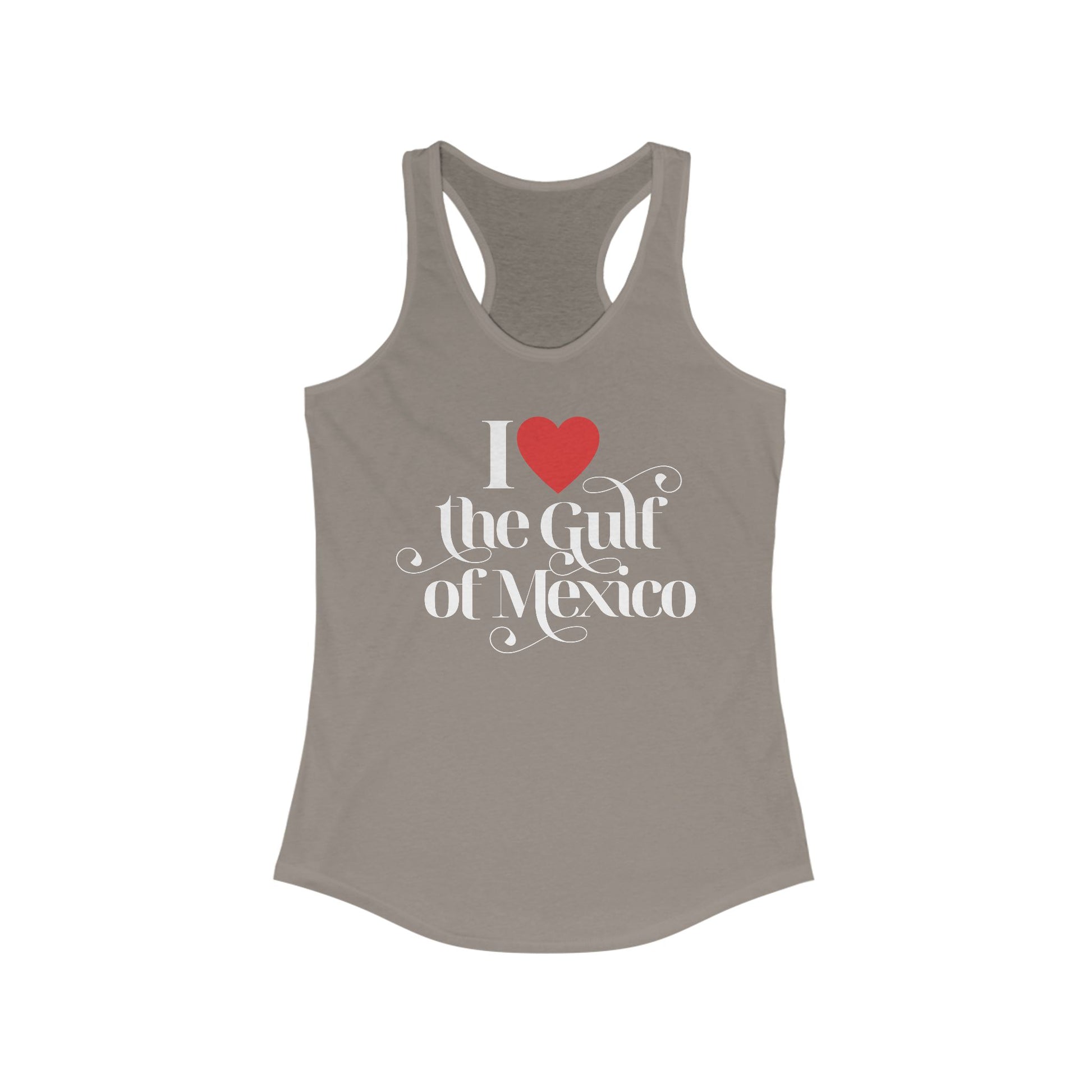 I Love the Gulf of México Tank - Coastal Statement Top