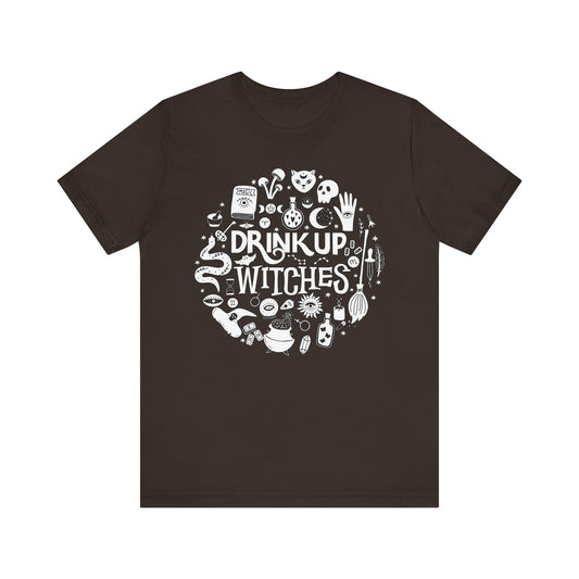 Drink Up Bitches Unisex Halloween Shirt