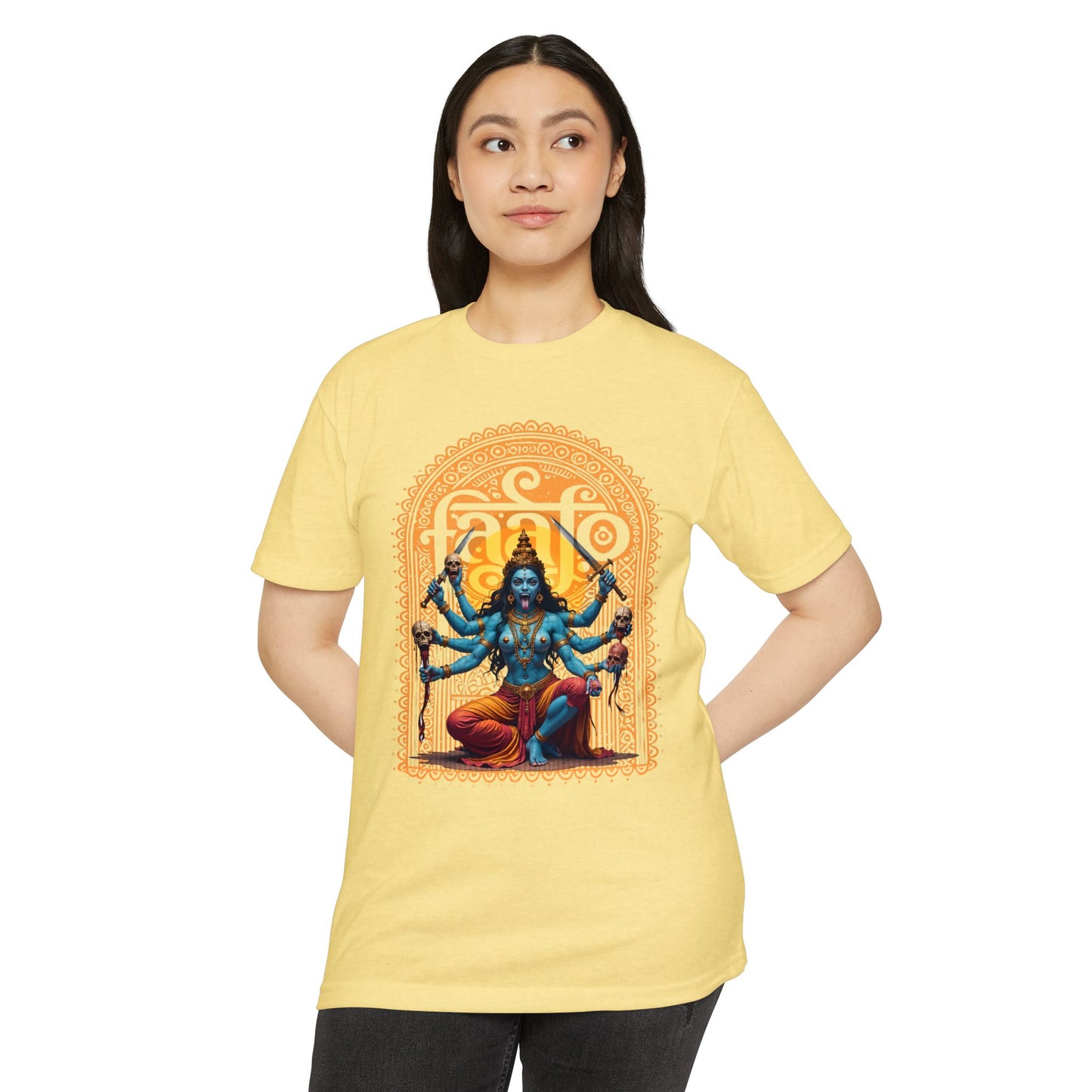 Feminist Fury: Goddess Kali Strikes Back - Unisex CVC Jersey T-shirt