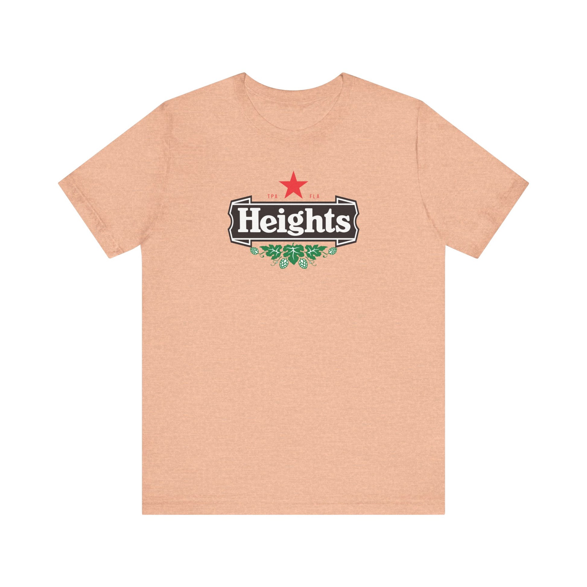 Heights Heinies Beer Label for Tampa FL t-shirt funny mens womens | Speak Out Shirts