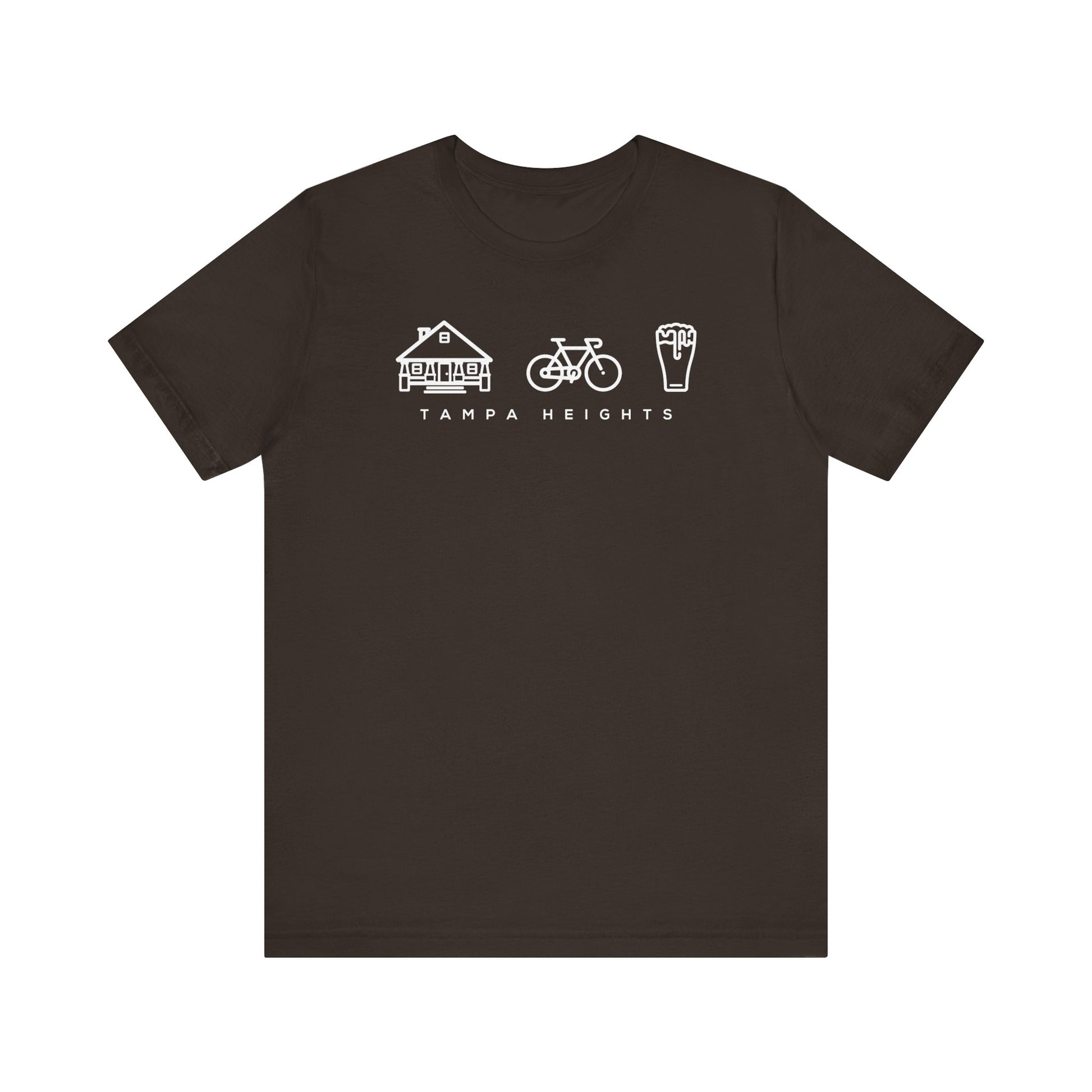 Bungalows Bikes and Beers Tampa Heights t-shirt funny mens womens | Speak Out Shirts